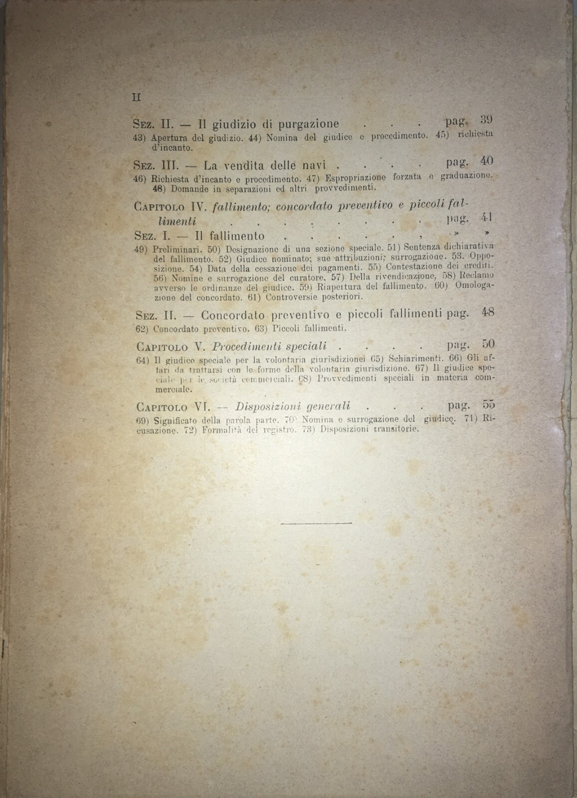 Basilicata, Matera: Giuridica, Legislazione, Fallimenti, Navi. Giudice d'Ambrosio, 1914