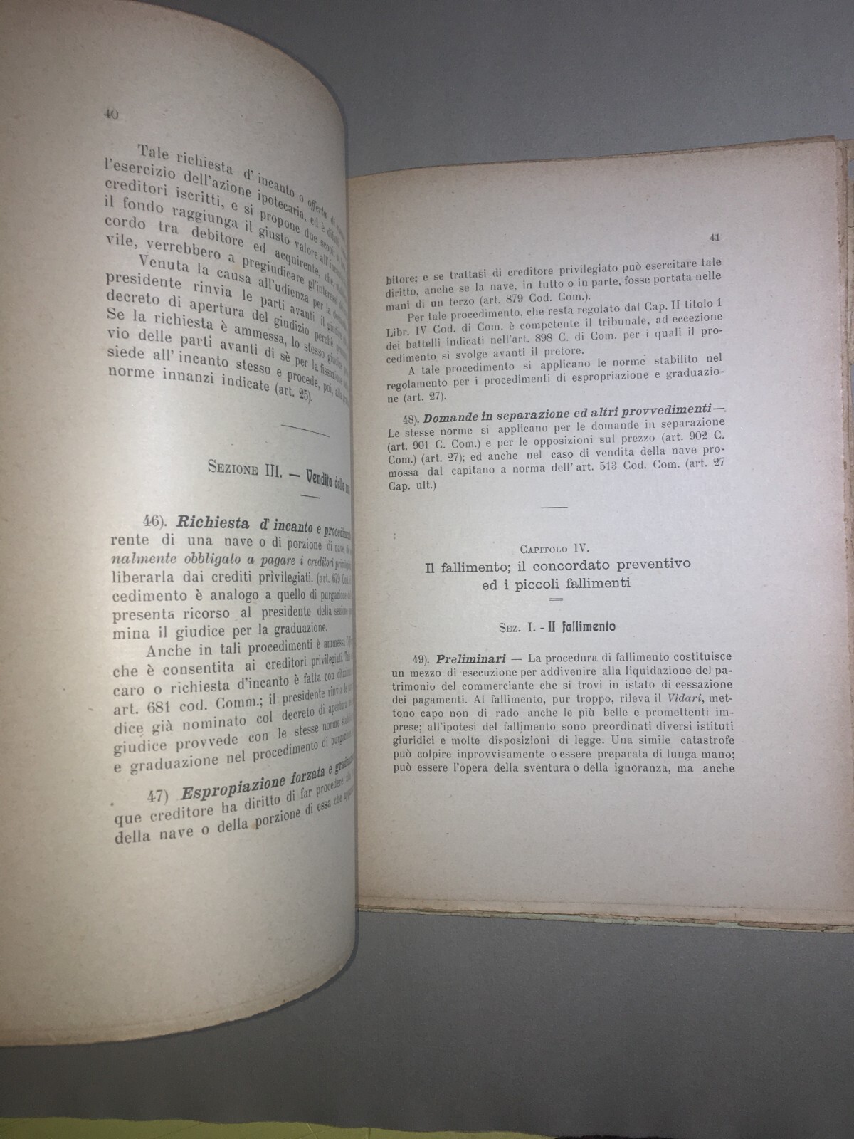 Basilicata, Matera: Giuridica, Legislazione, Fallimenti, Navi. Giudice d'Ambrosio, 1914