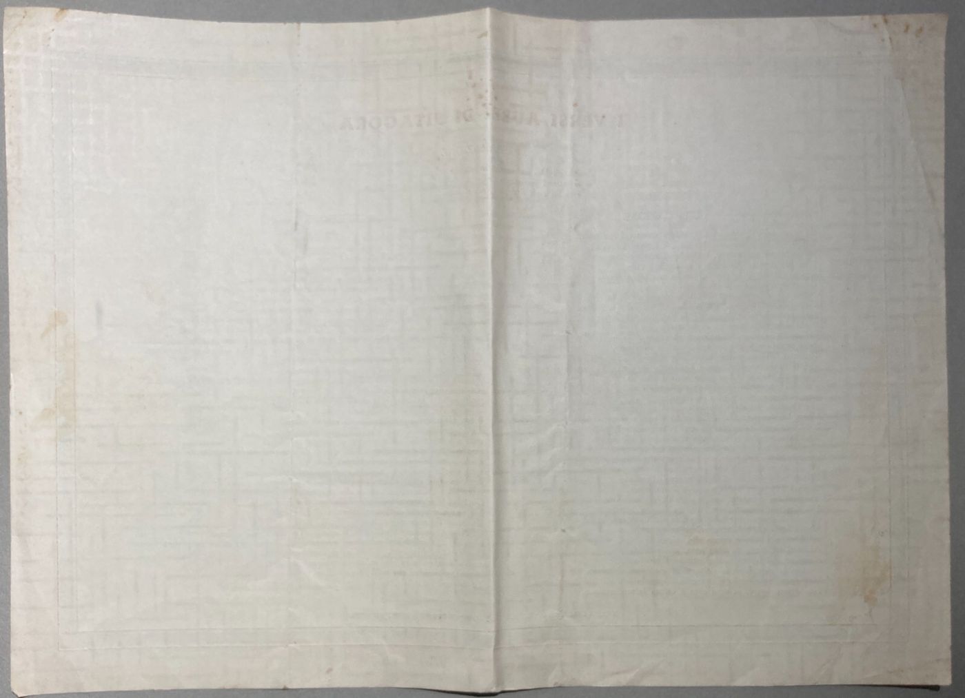 Puglia, Oriente Di Bari, Massoneria, Loggia Peucetia, Pitagora, Ermetismo, 1945, Stampa