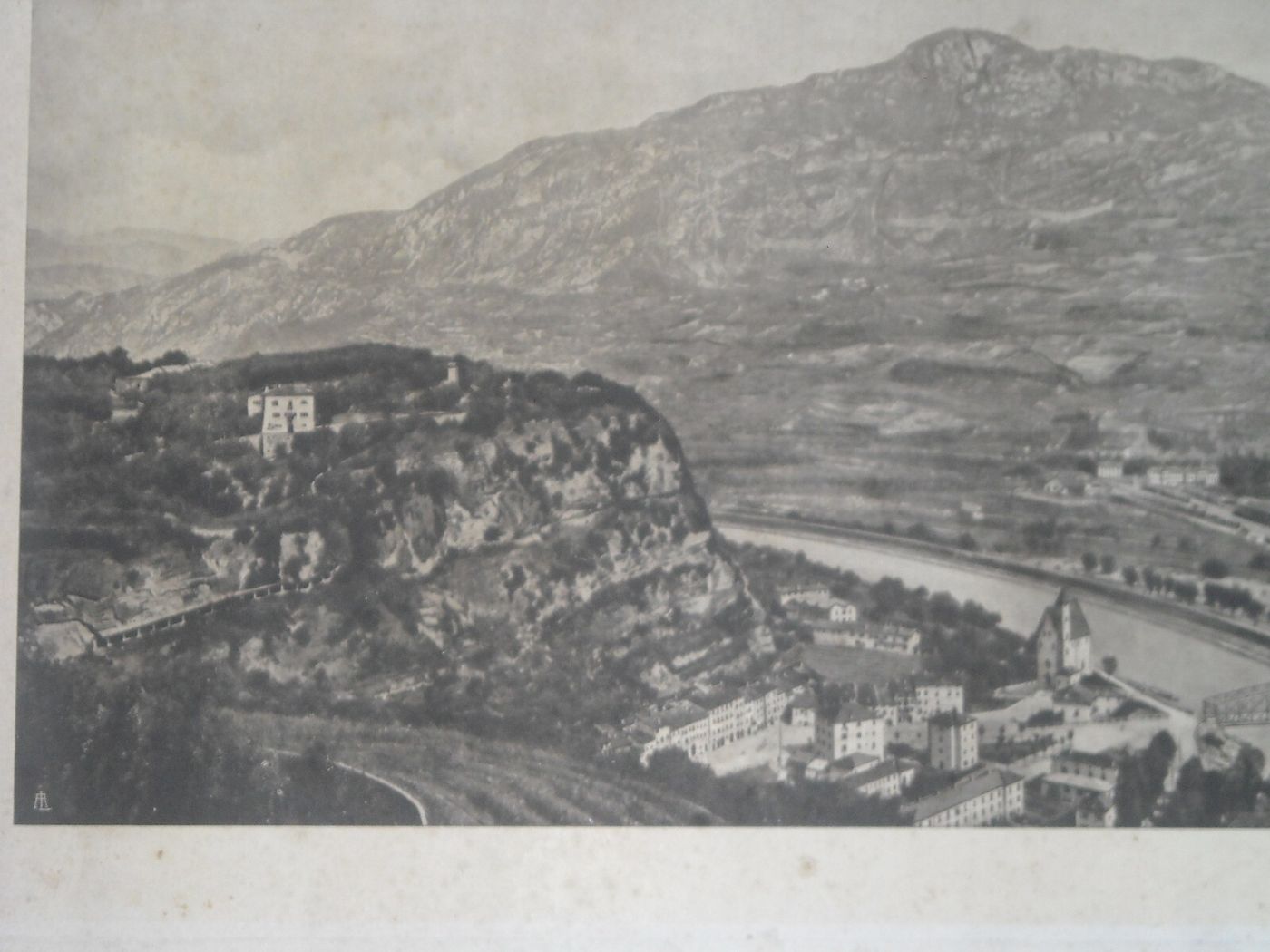 Trento. Grande Veduta Panoramica Fotografica