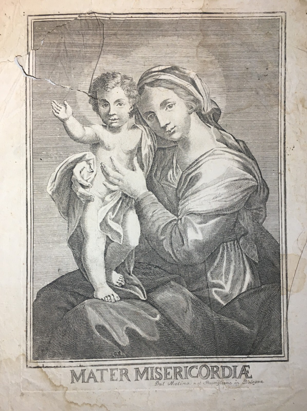 Mater Misericordiae: Madonna Con Bambino, Bologna, Molina