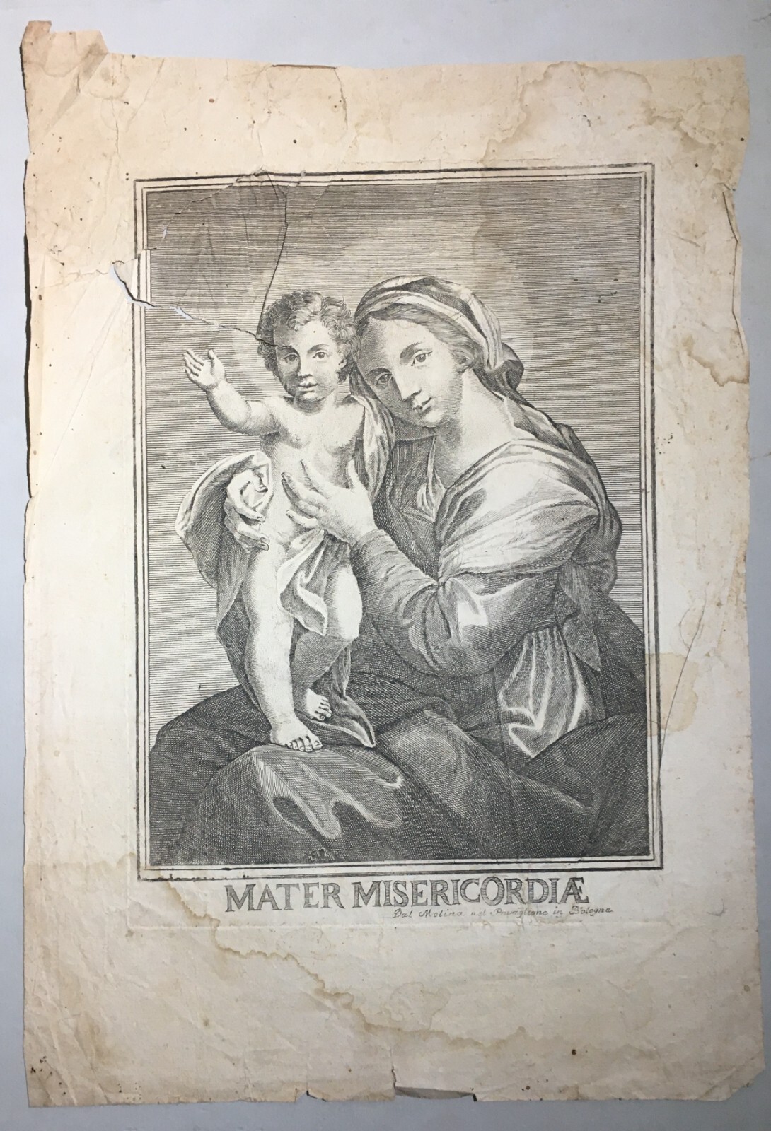 Mater Misericordiae: Madonna Con Bambino, Bologna, Molina