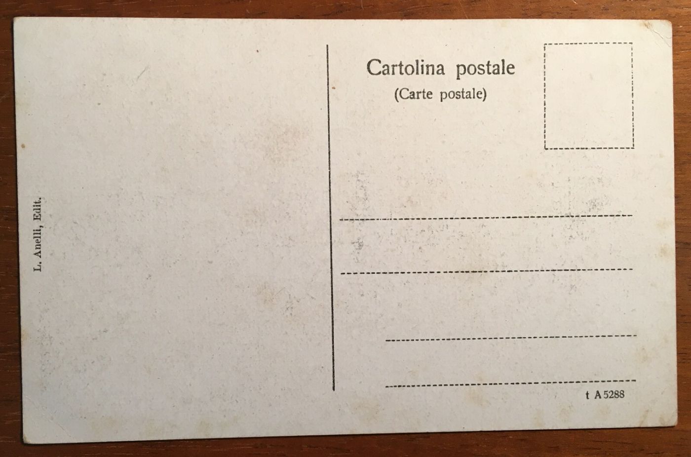 Abruzzo, Vasto: Palazzo d'Avalos, Cartolina A Colori (Edizione Anelli)