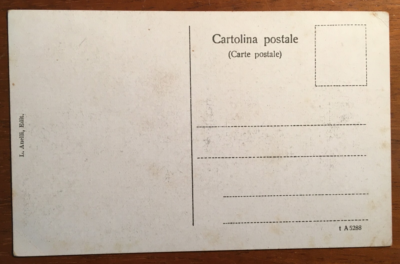 Abruzzo, Vasto: Palazzo d'Avalos, Cartolina A Colori (Edizione Anelli)