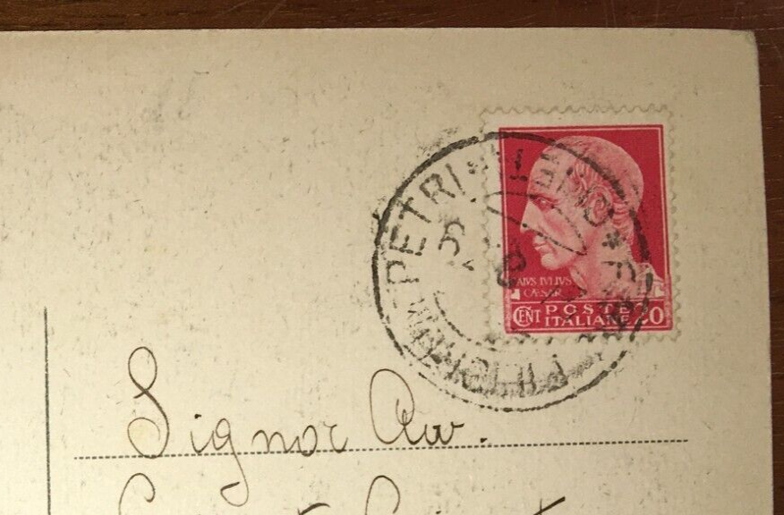 Abruzzo, Fara Filiorum Petri: Panorama E Monumento Ai Caduti. Cartolina Da Collezione
