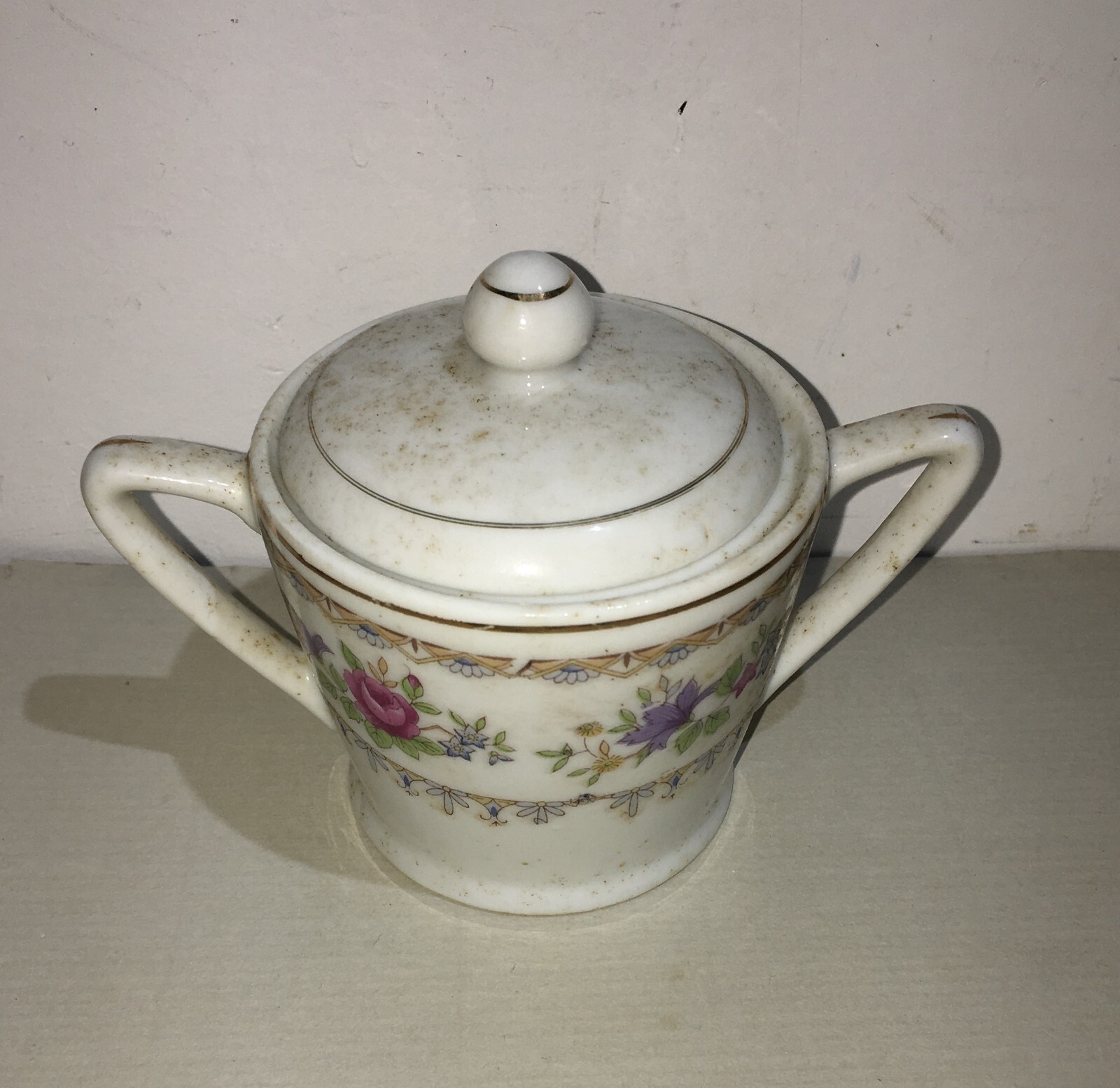 Servizio Da Caffè Royal Porzelan Con Decoro Floreale, Metà '900