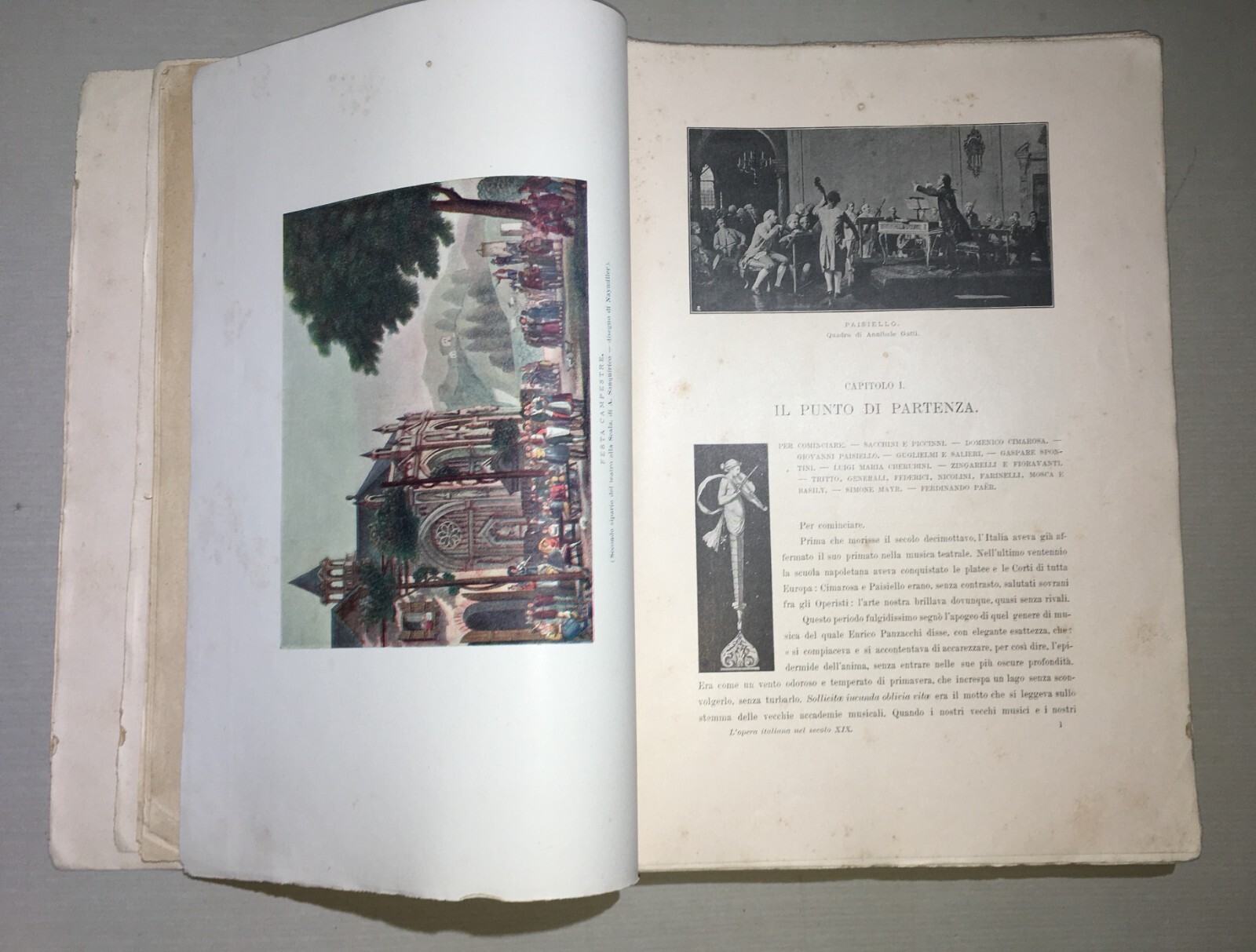 Teatro, Musica, Musicisti: L'Opera Teatrale Italiana   Colombani   Antica Edizione   1900
