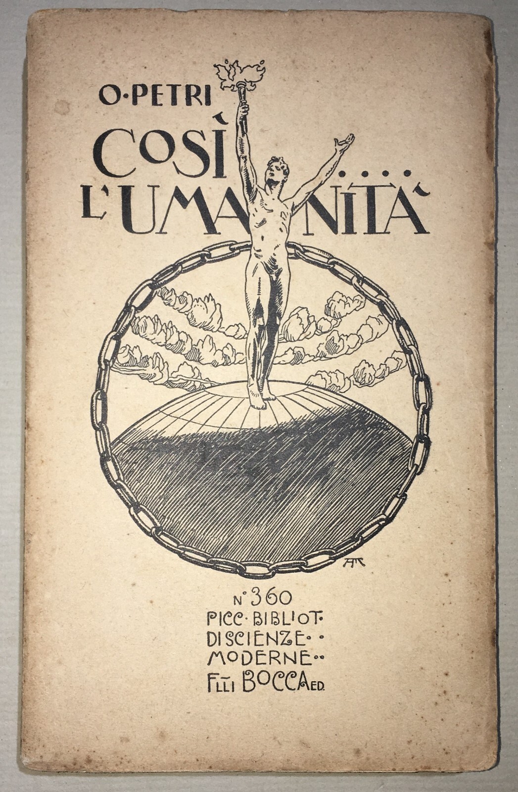 Omero Petricosi, "L'Umanità (Il Messia)". Torino, Bocca, 1928