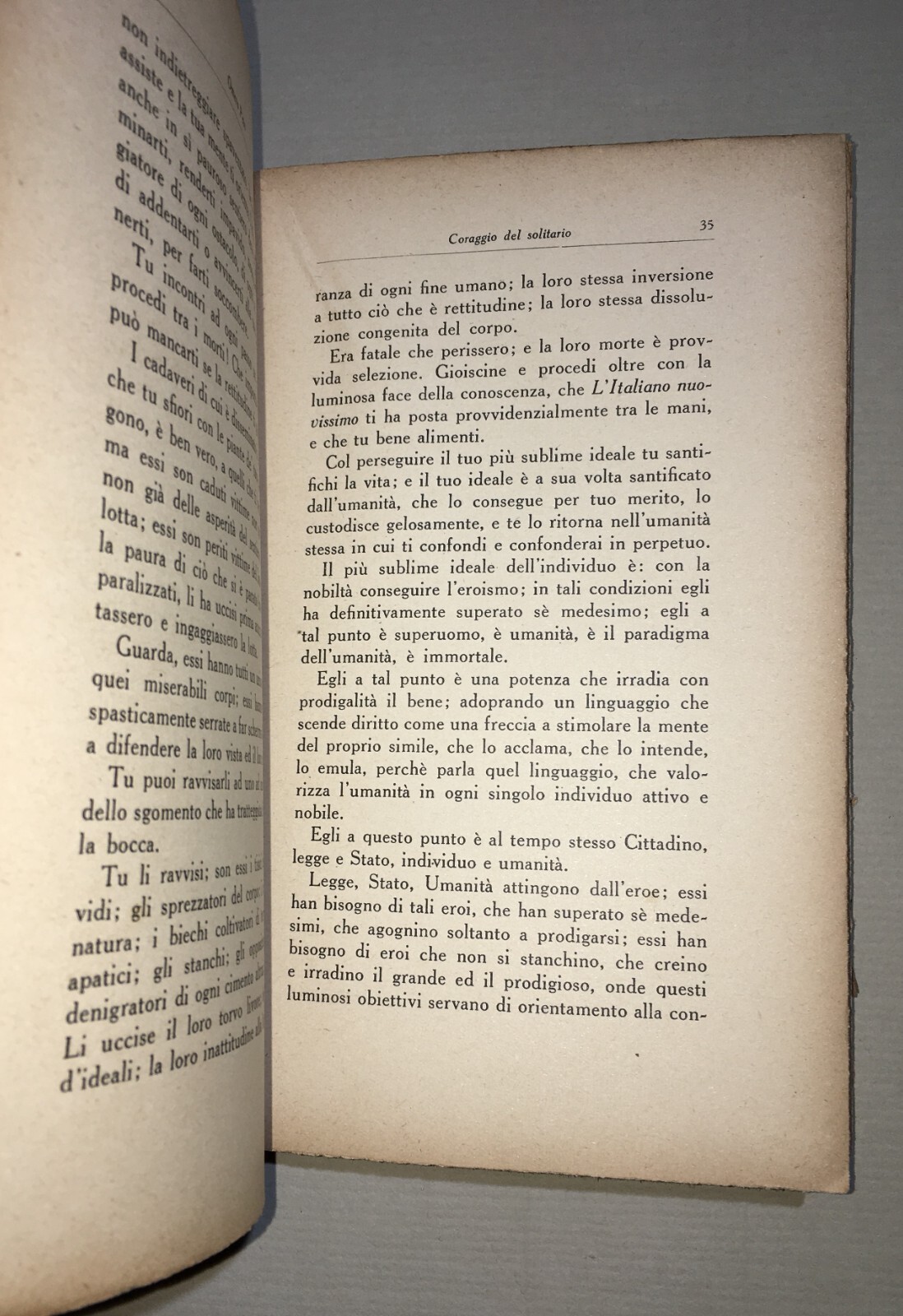 Omero Petricosi, "L'Umanità (Il Messia)". Torino, Bocca, 1928