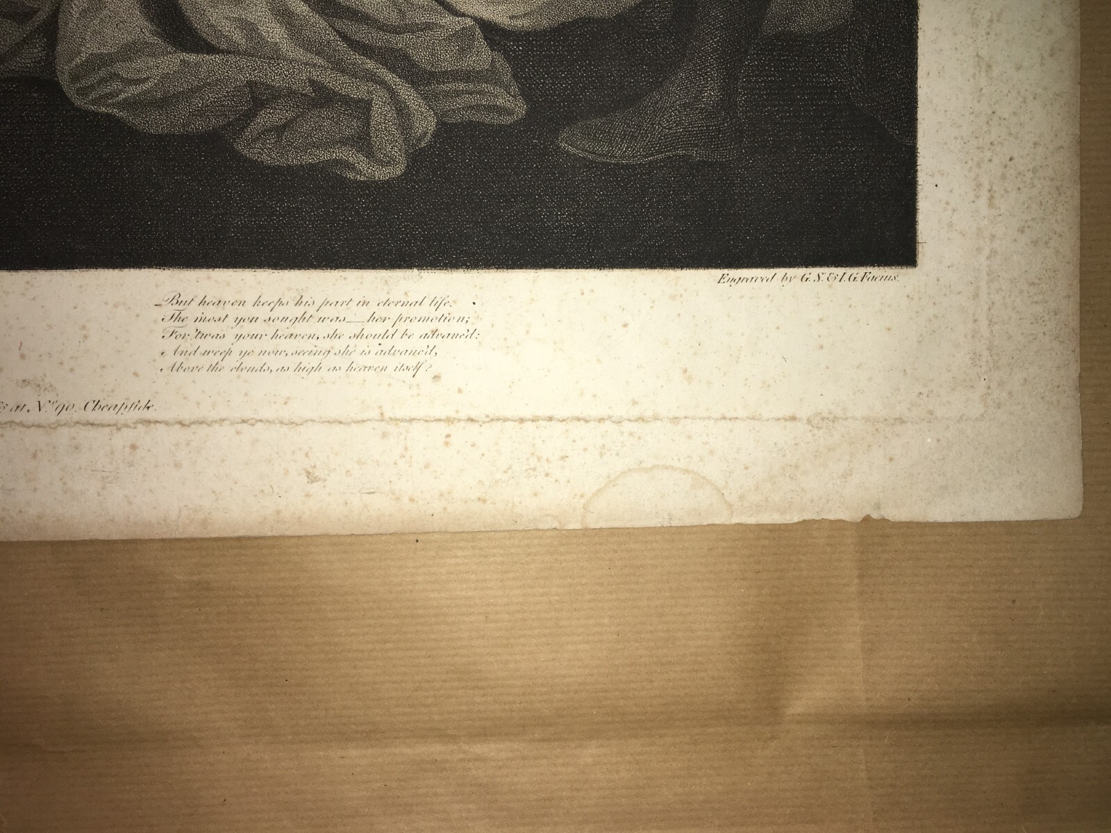 Romeo E Giulietta. Scenografica Veduta. Animata Incisione. Artisti Opie E Facius