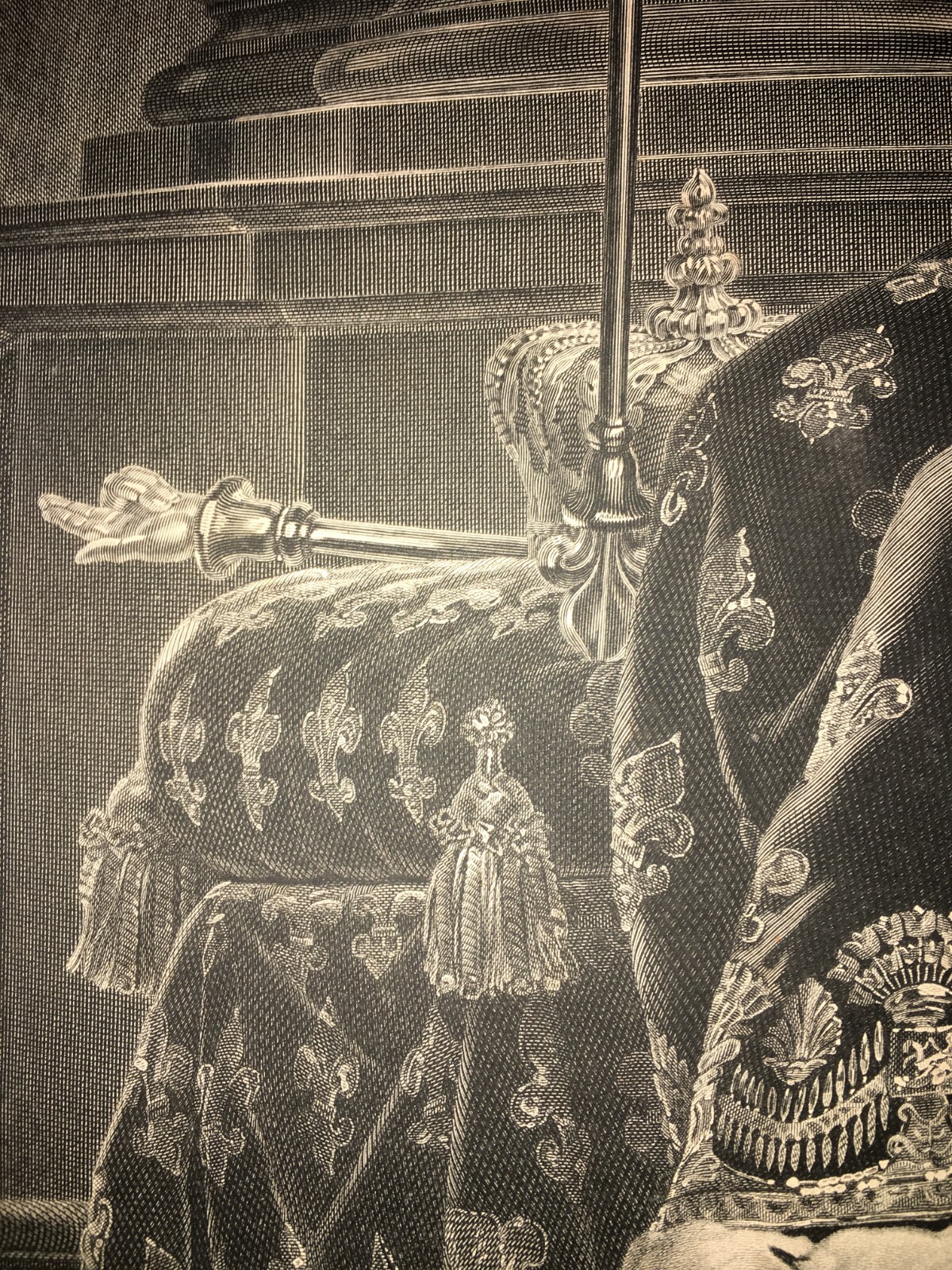 Luigi XVIII: Ritratto Reale Inciso Da Massard (da Gérard), 1819