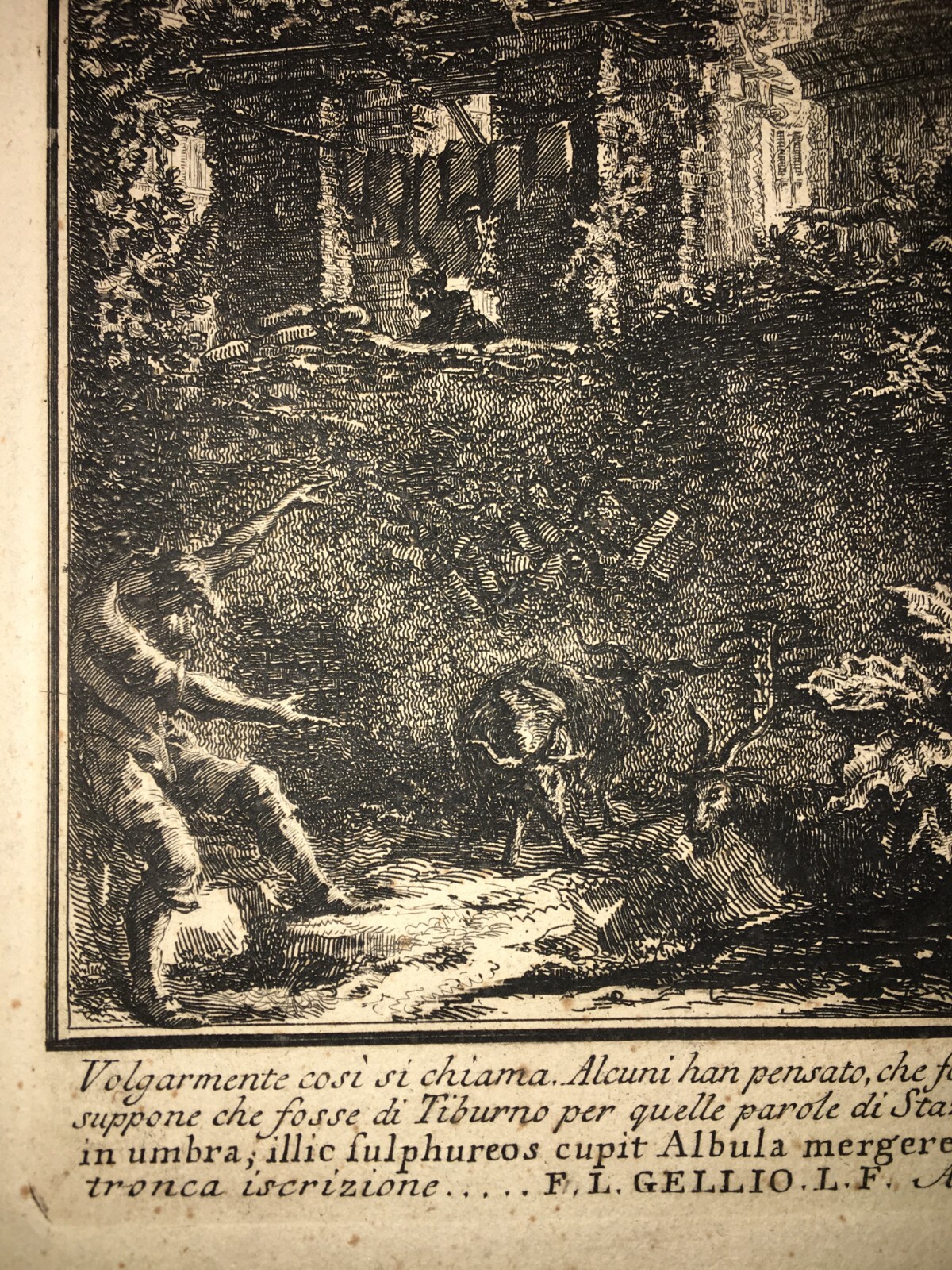 Tivoli, Veduta Del Tempio Della Sibilla. Incisione Di Giovanni Battista Piranesi