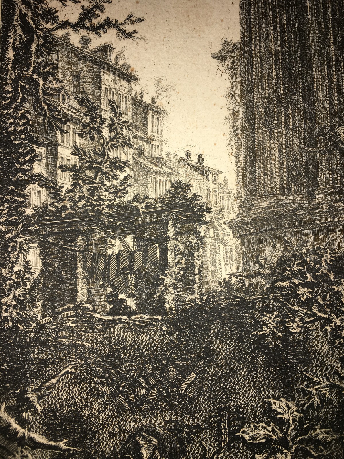 Tivoli, Veduta Del Tempio Della Sibilla. Incisione Di Giovanni Battista Piranesi