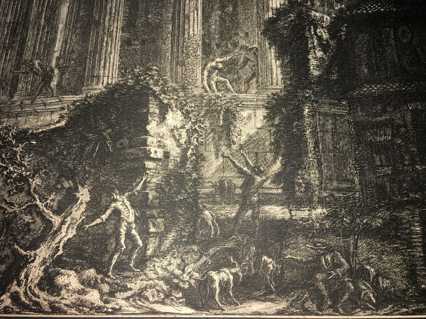 Tivoli, Veduta Del Tempio Della Sibilla. Incisione Di Giovanni Battista Piranesi