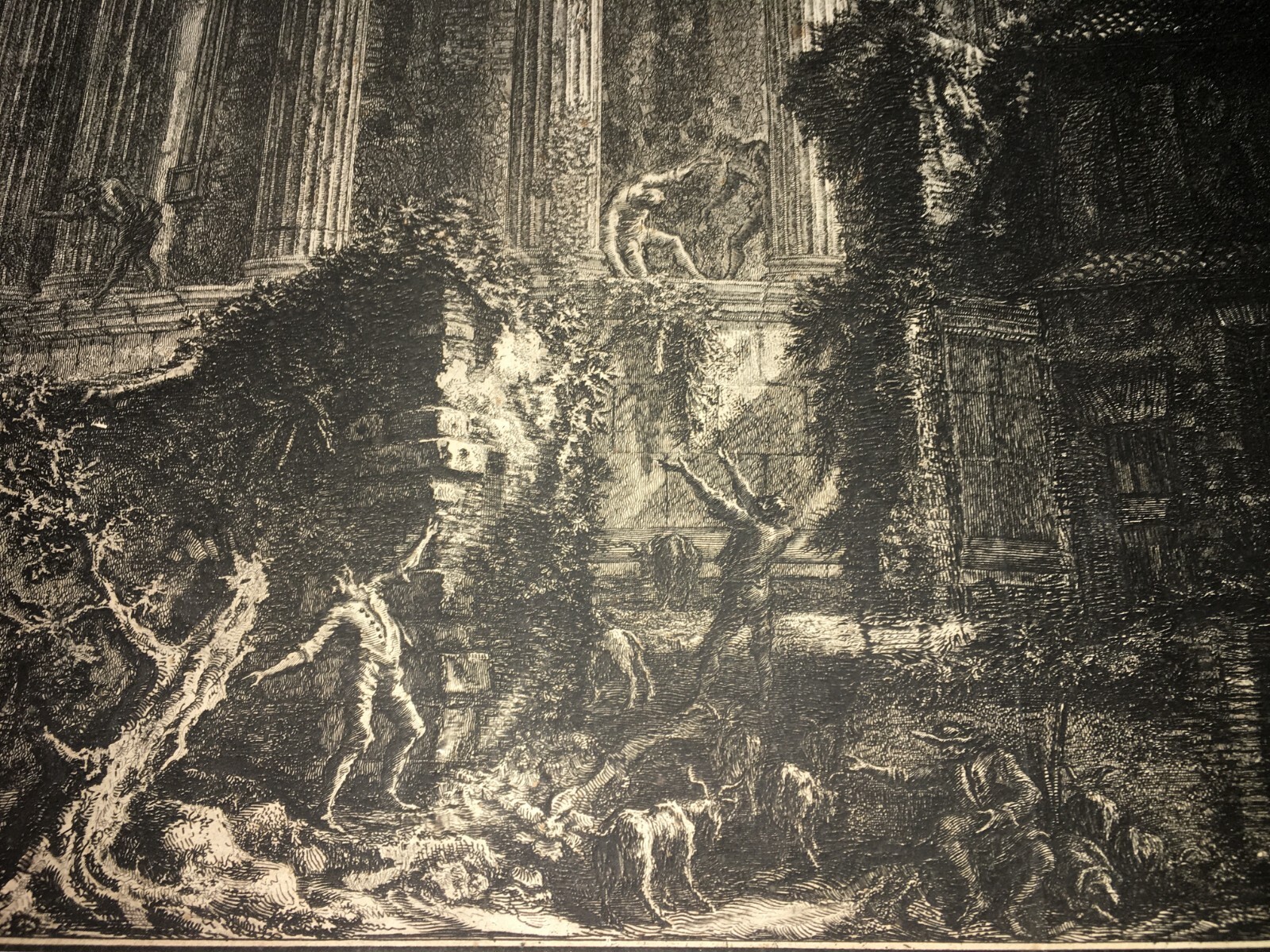 Tivoli, Veduta Del Tempio Della Sibilla. Incisione Di Giovanni Battista Piranesi