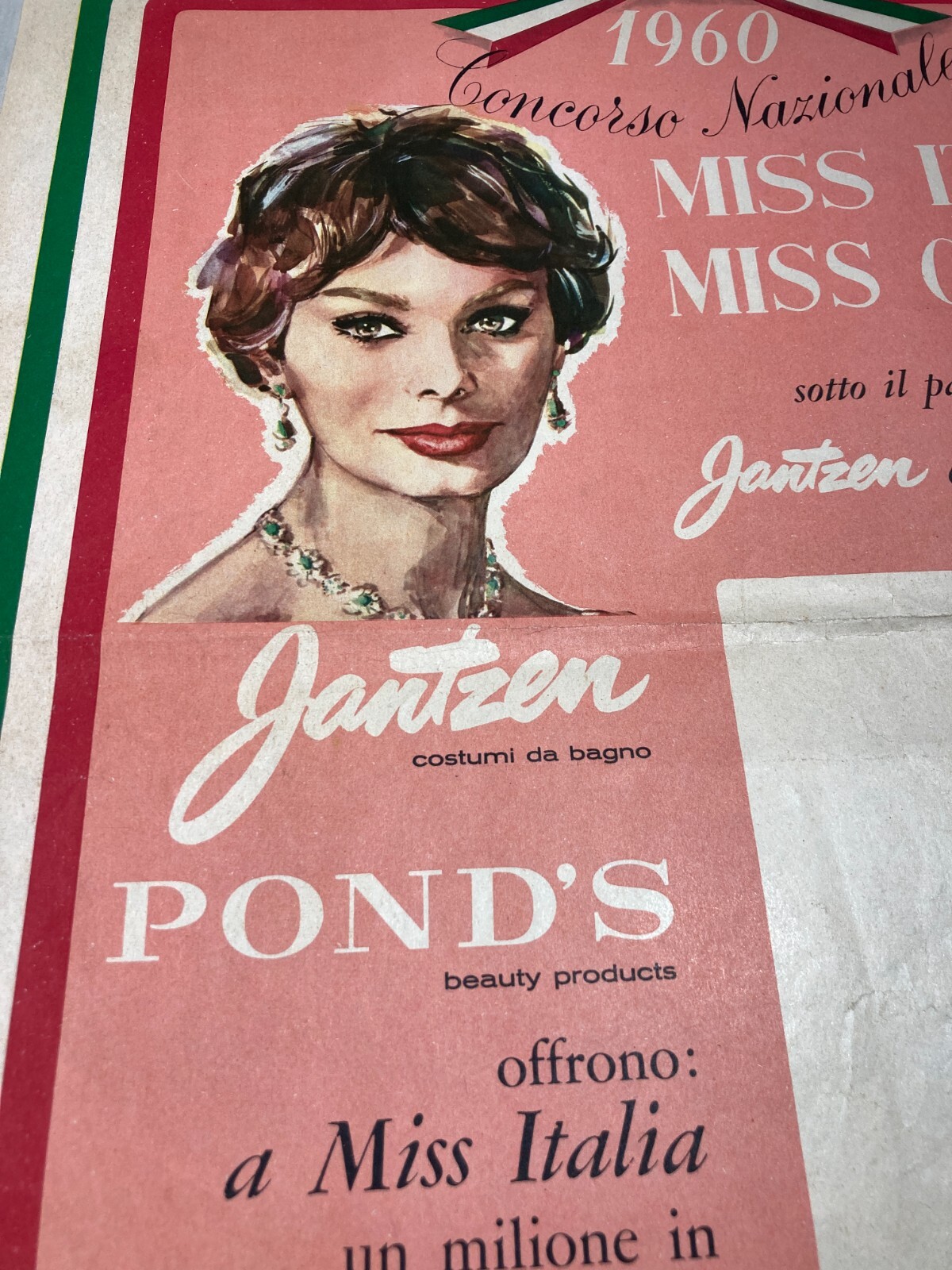 Cinema, Concorso Miss Italia, Jantzen, Pond'S, Salsomaggiore, Pubblicitaria, 1960