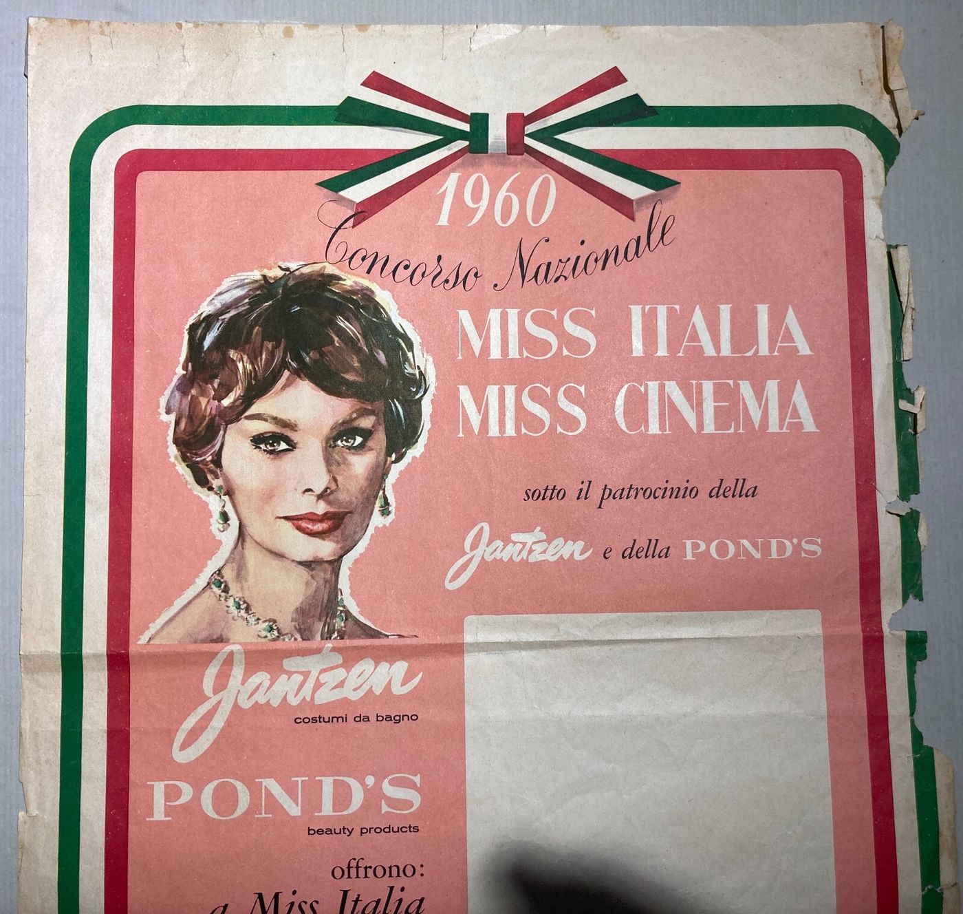 Cinema, Concorso Miss Italia, Jantzen, Pond'S, Salsomaggiore, Pubblicitaria, 1960