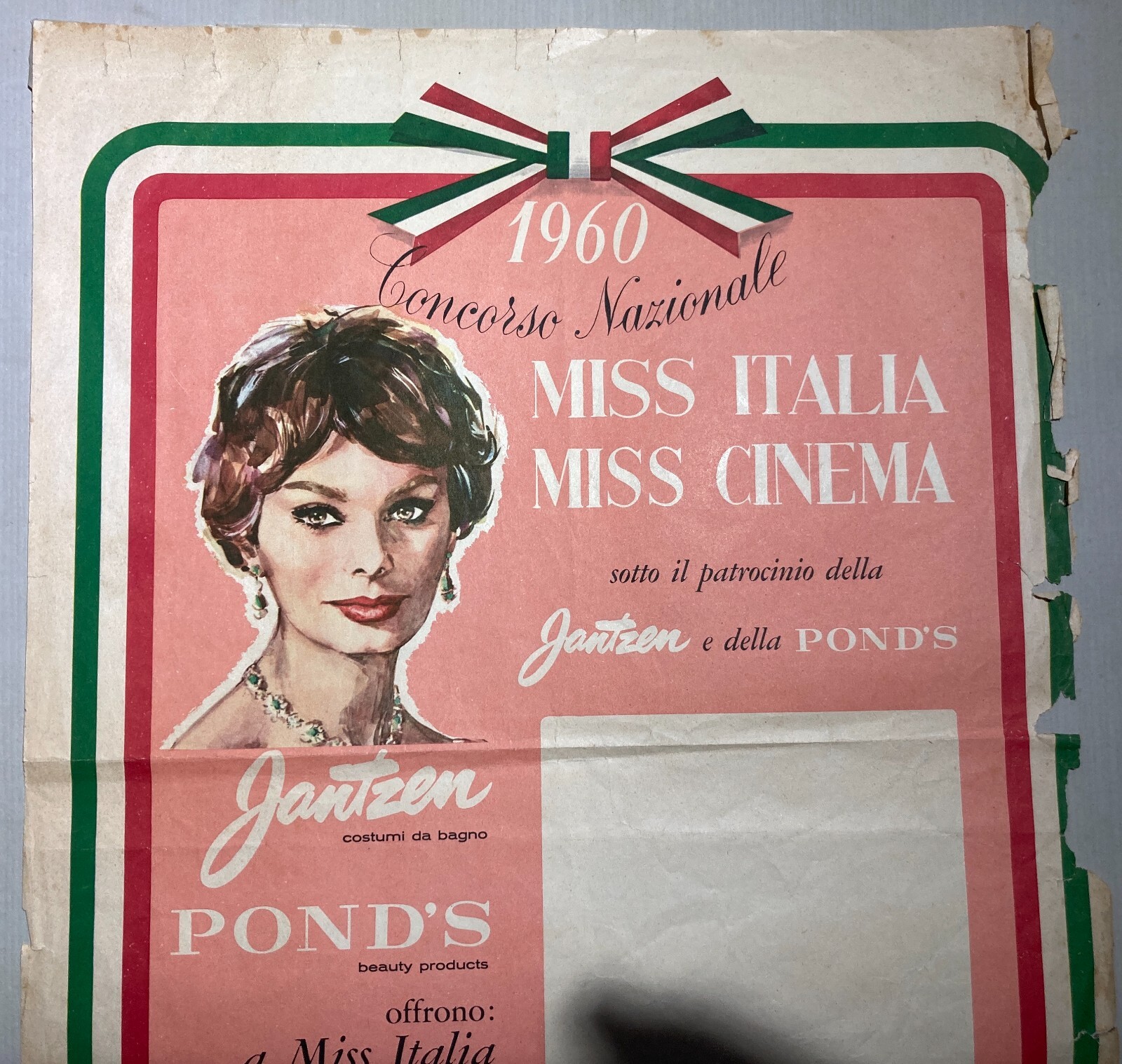 Cinema, Concorso Miss Italia, Jantzen, Pond'S, Salsomaggiore, Pubblicitaria, 1960