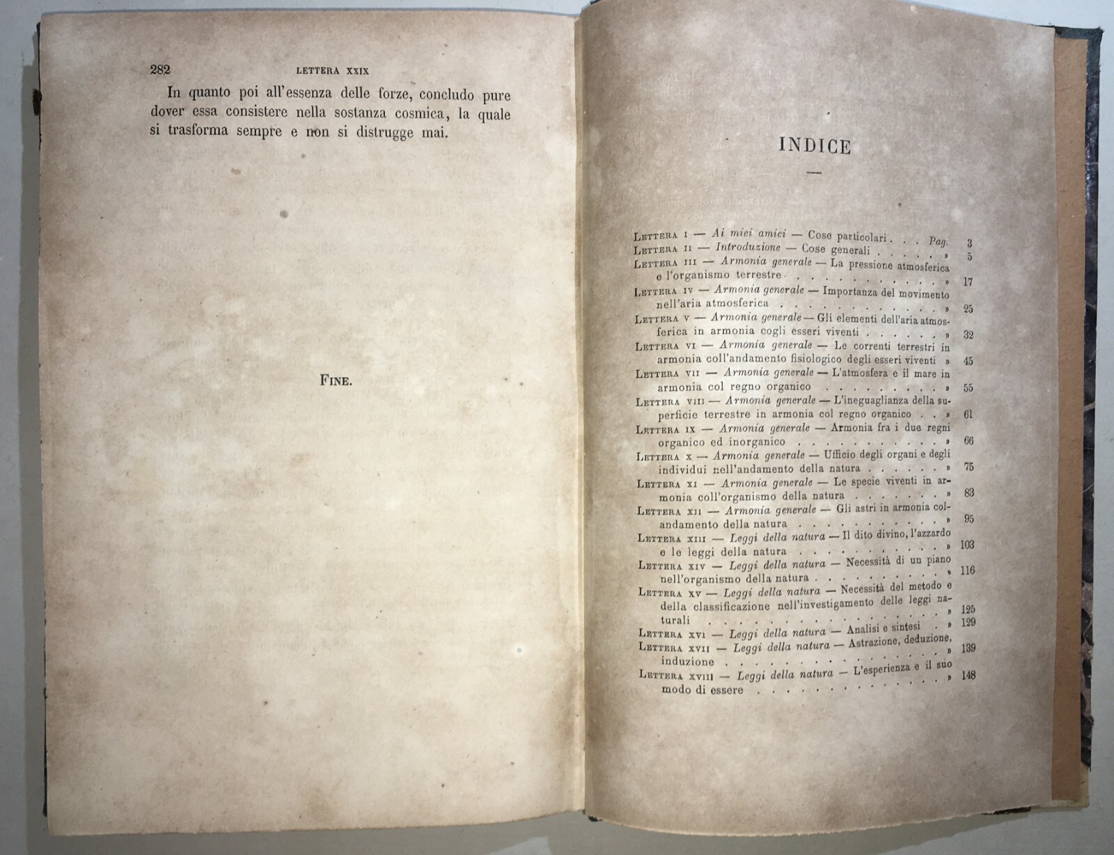 Lettere Cosmologiche Michele Giordano 1872