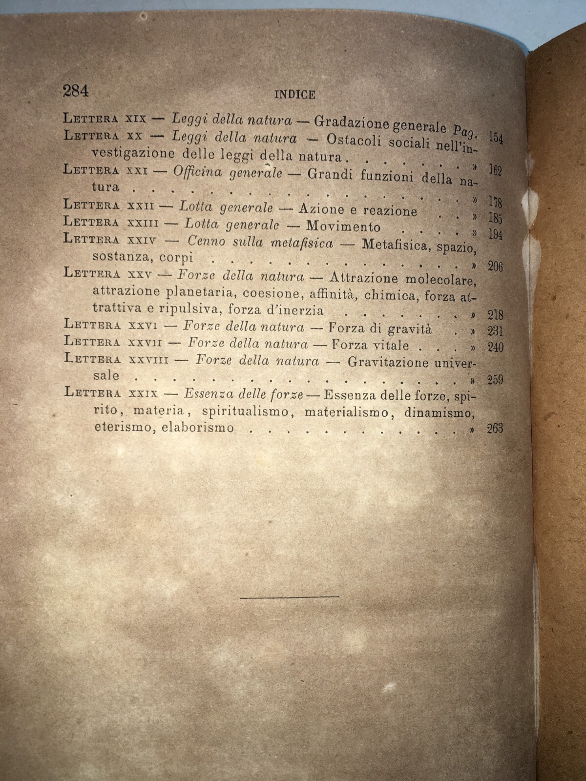 Lettere Cosmologiche Michele Giordano 1872
