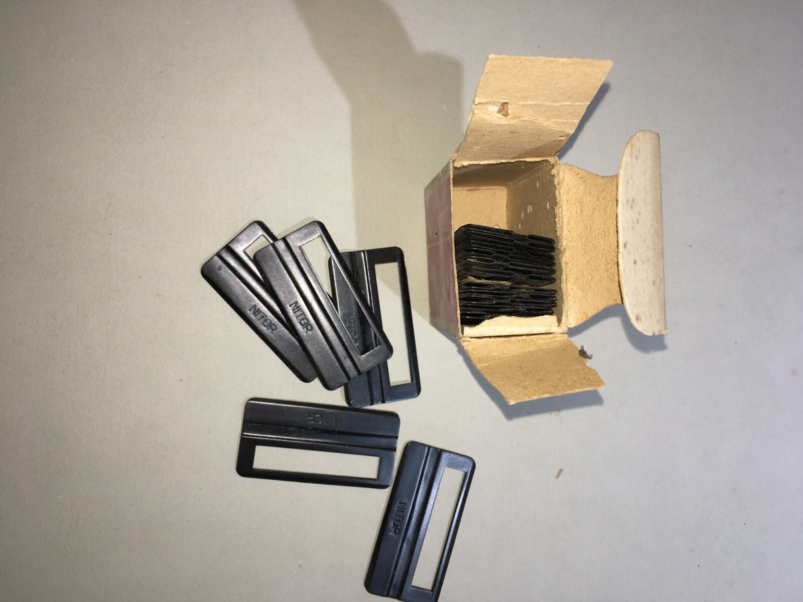 Pubblicitaria Da Collezione: Materiale Per Ufficio Nitor Teker (vecchio Astuccio)