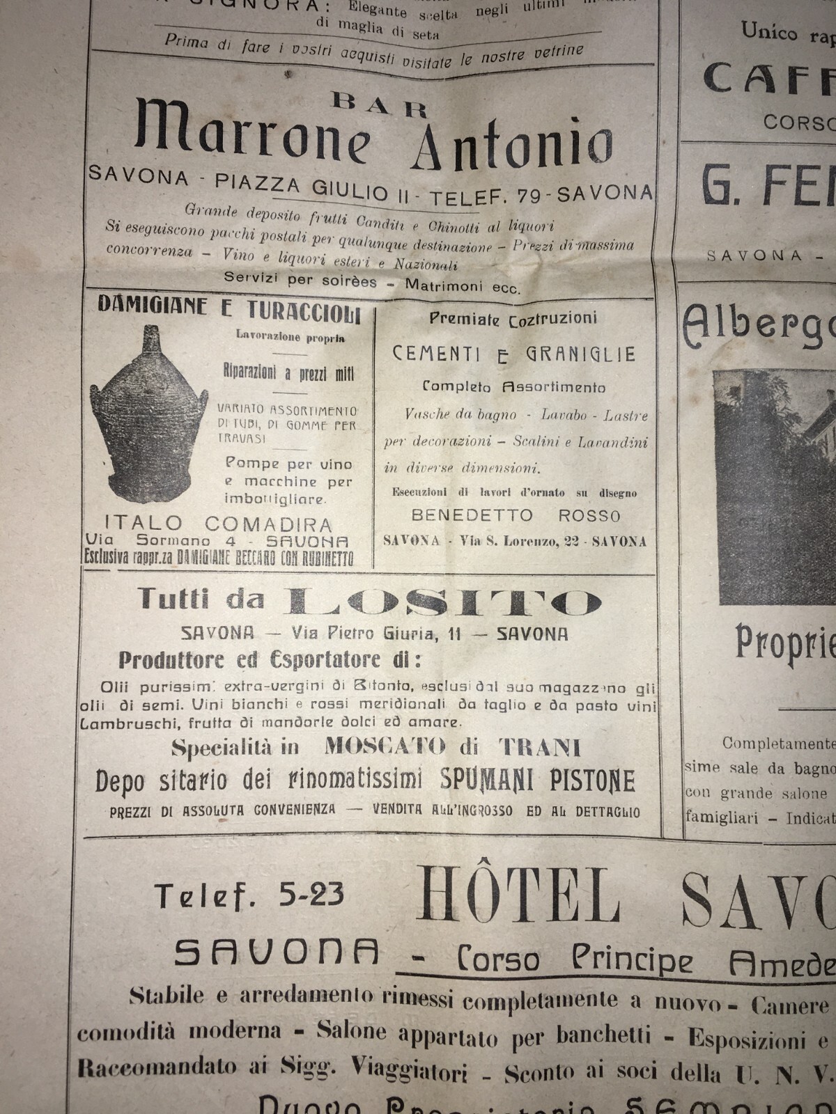Liguria, Savona, Sassello: Comadira, Angelotti, Ciarlo, Motocicletta Piazza, Fenoglio