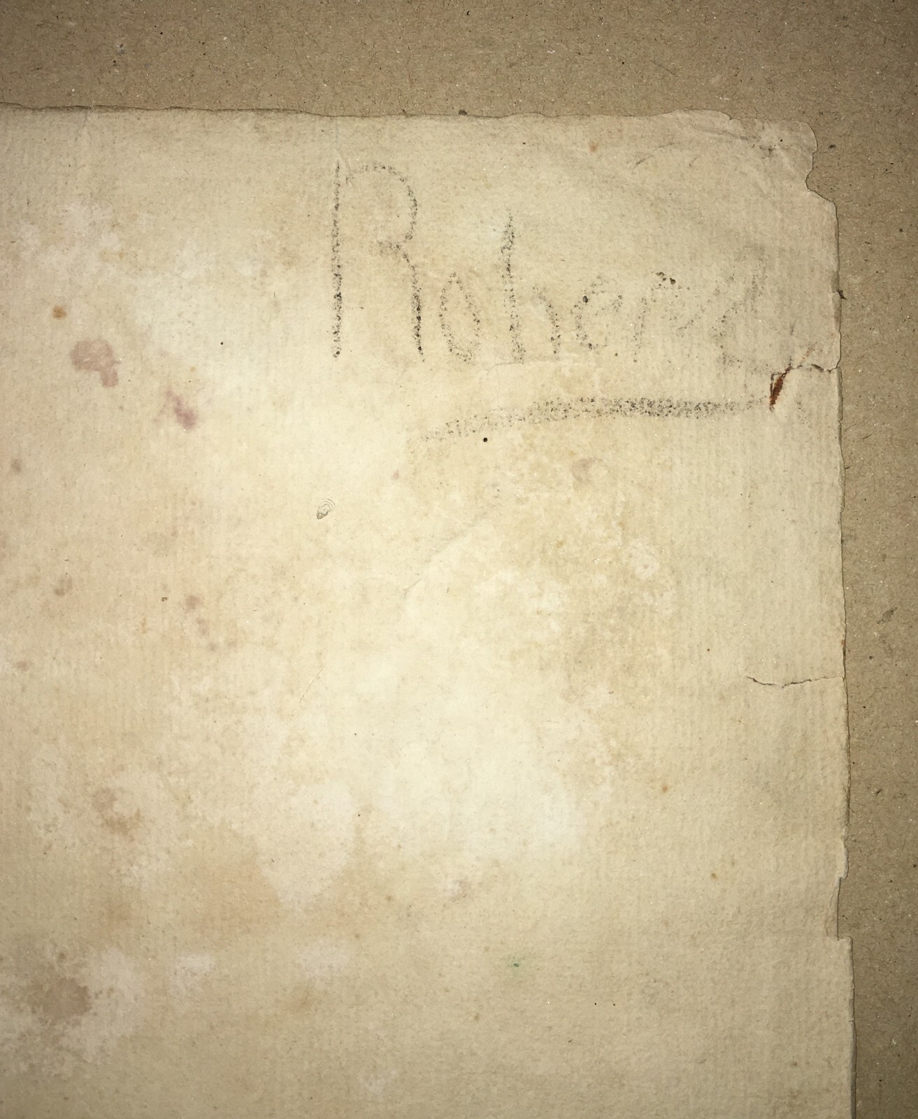 Ritratto Di Sofocle   Antico Grande Disegno A Tecnica Mista