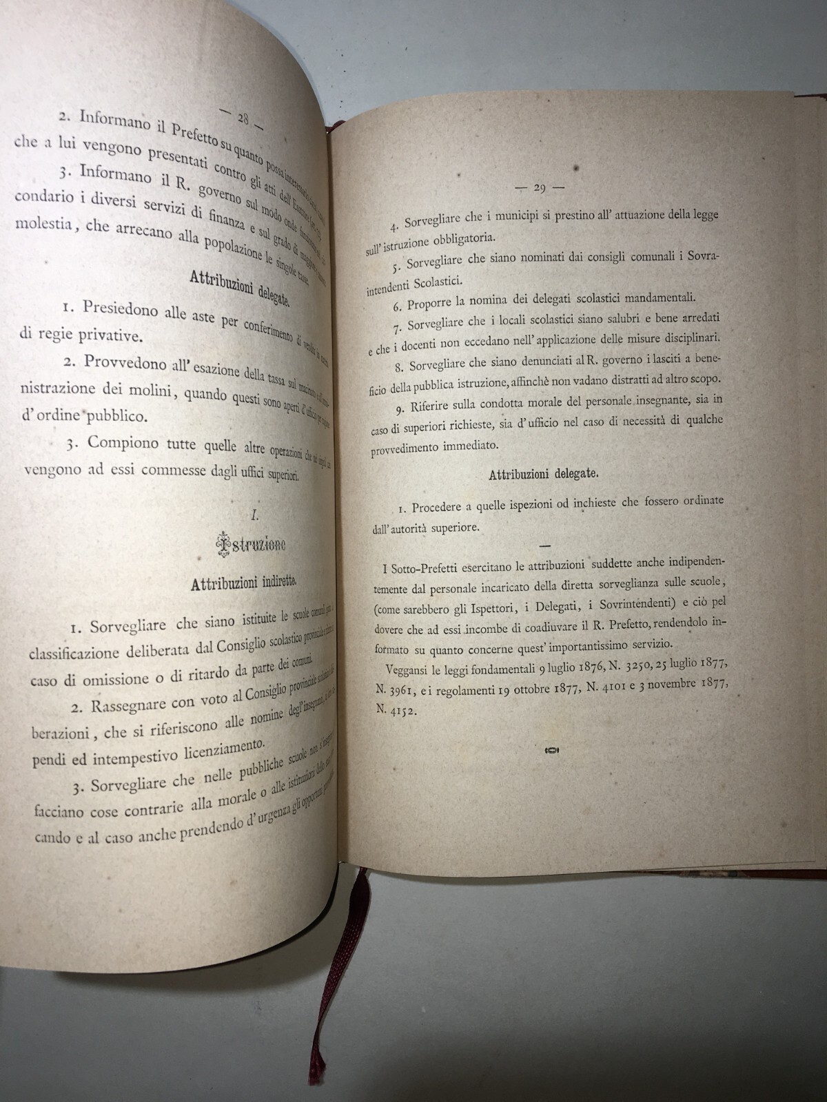 Sottoprefetture, Giurisdizione E Regno d'Italia: Elenco Dei Circondari