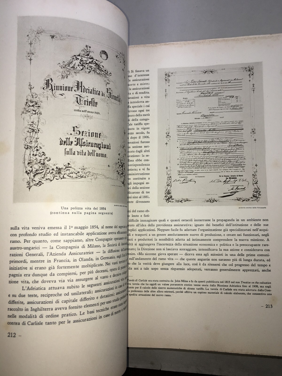 Nel Primo Centenario Della Riunione Adriatica Di Sicurtà (1838 1938)