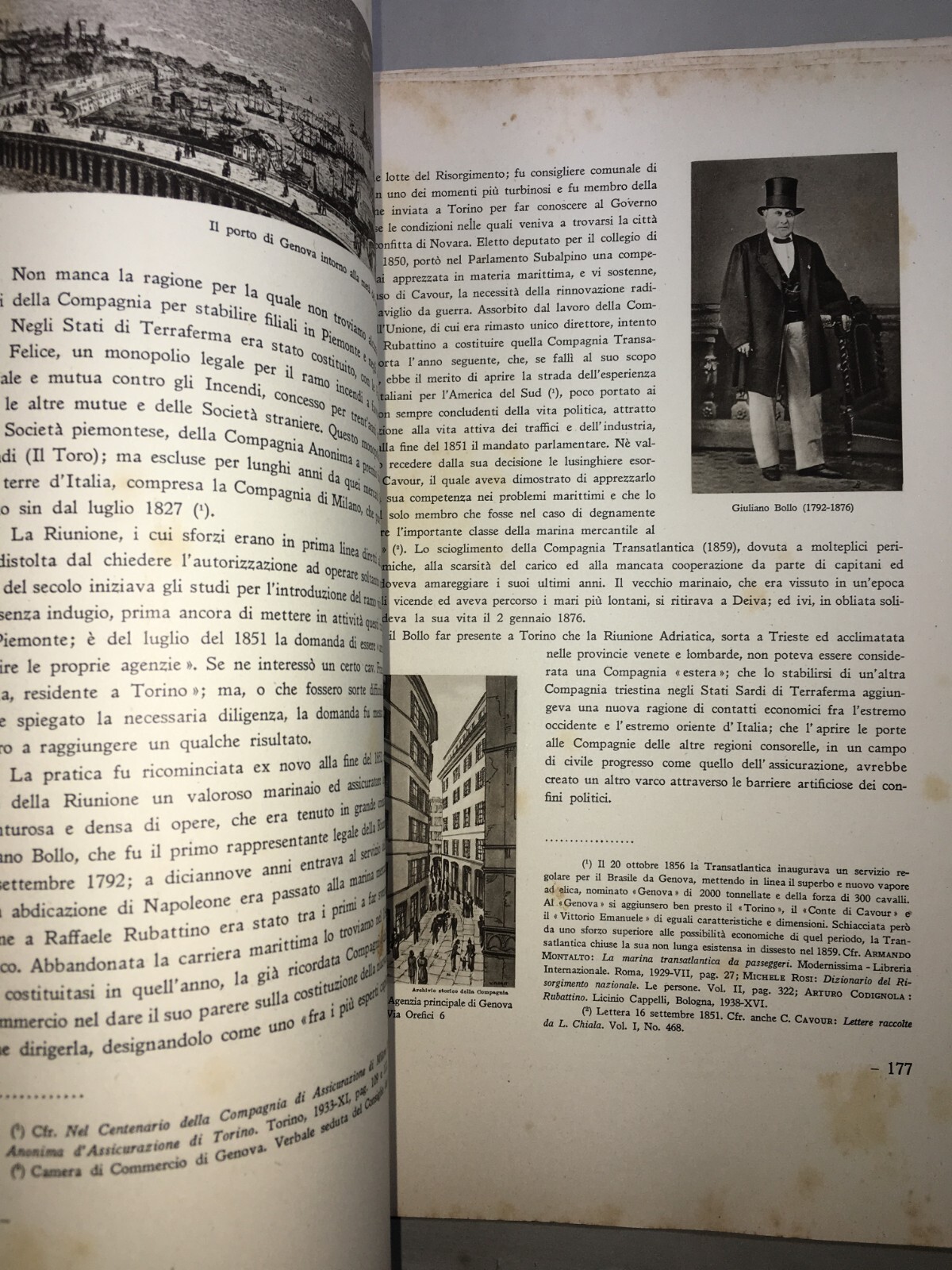 Nel Primo Centenario Della Riunione Adriatica Di Sicurtà (1838 1938)