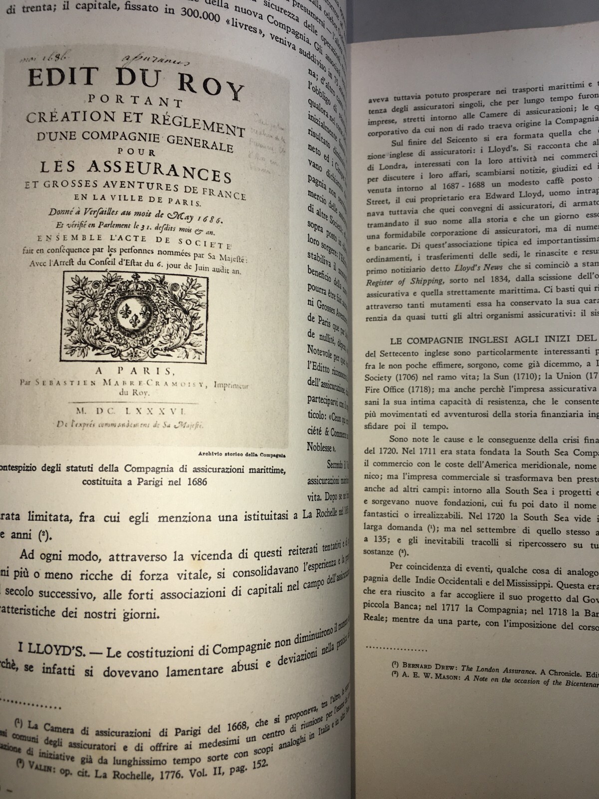 Nel Primo Centenario Della Riunione Adriatica Di Sicurtà (1838 1938)