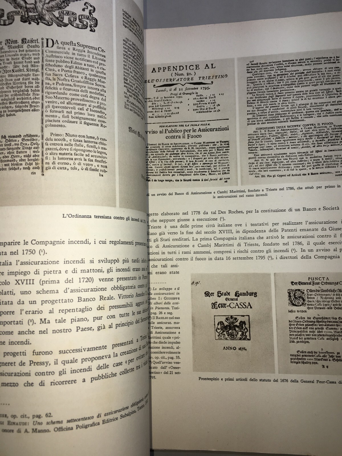 Nel Primo Centenario Della Riunione Adriatica Di Sicurtà (1838 1938)
