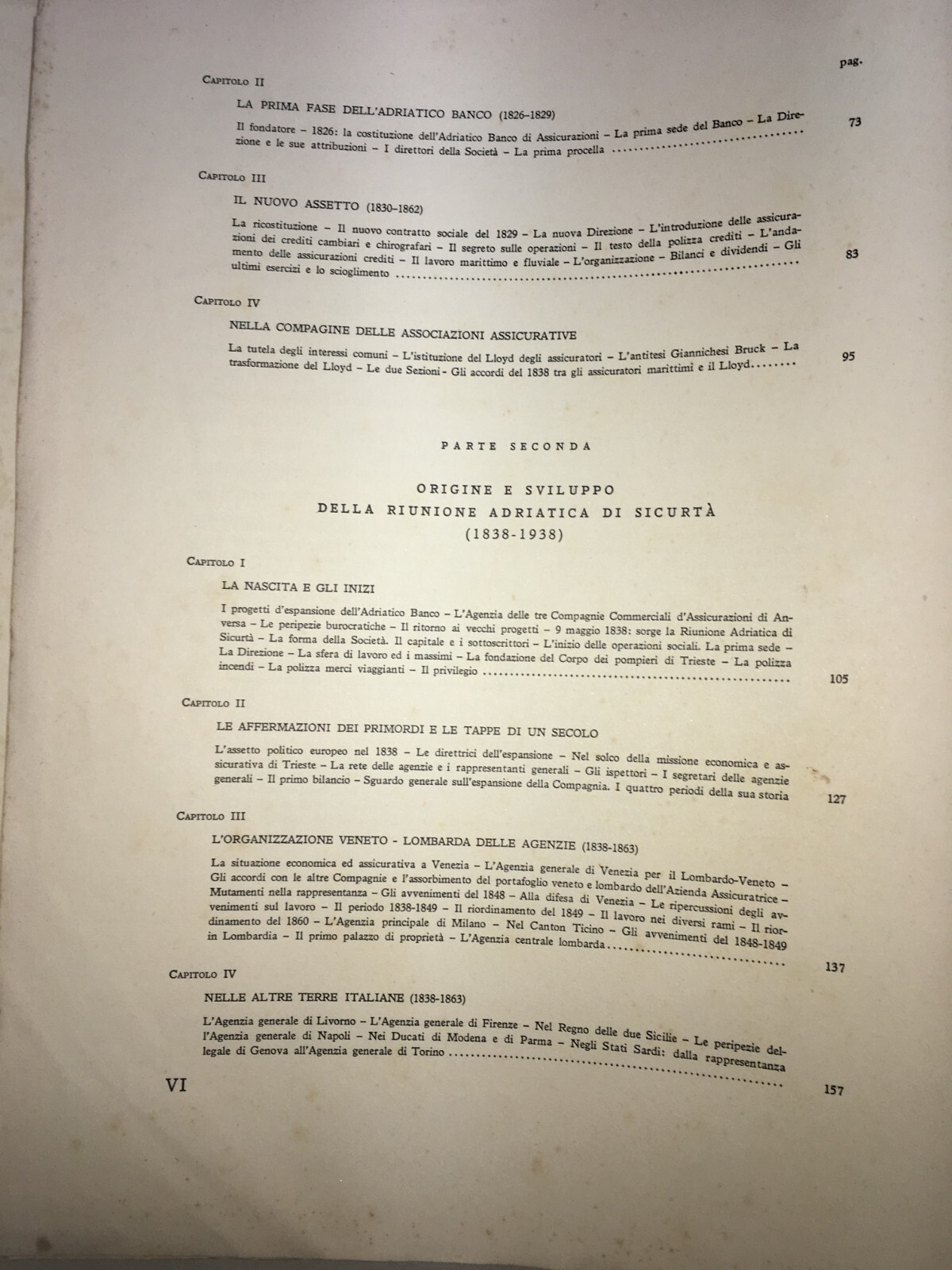 Nel Primo Centenario Della Riunione Adriatica Di Sicurtà (1838 1938)