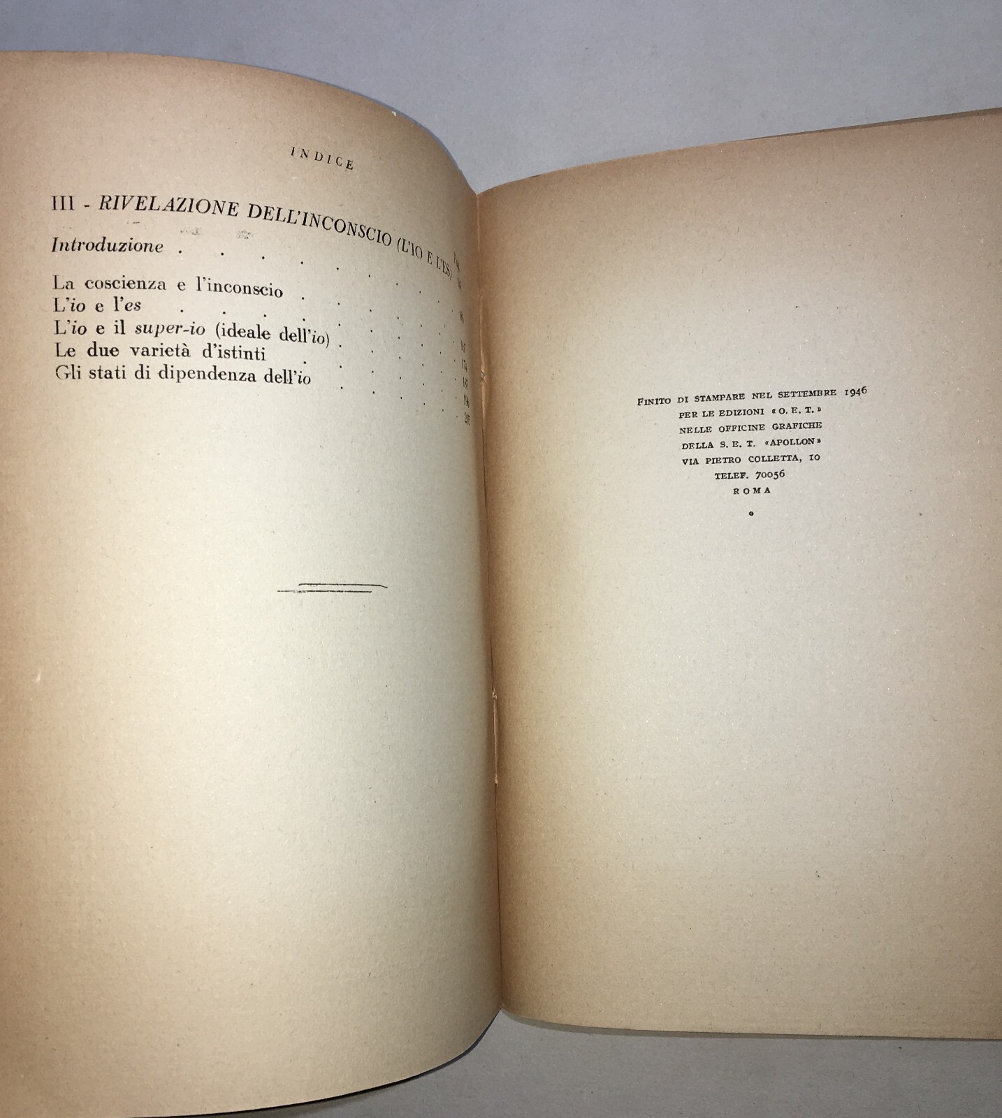 Sigmund Freud: Nuovi Saggi Di Psicoanalisi (1946)