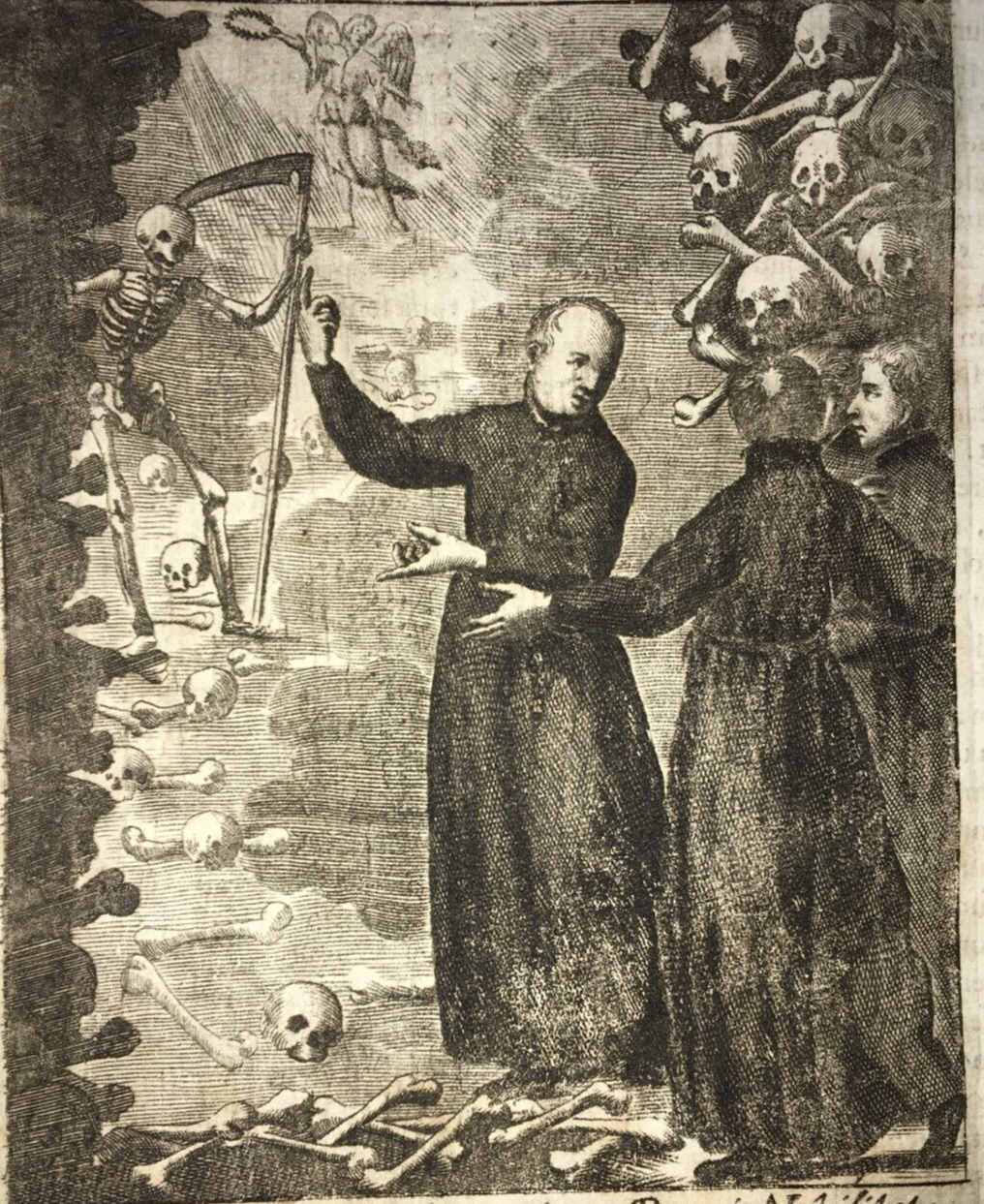 Gesuiti Illustri: Petrus Mascarenia, Portogallo. Antica Incisione, Artista Heinsch