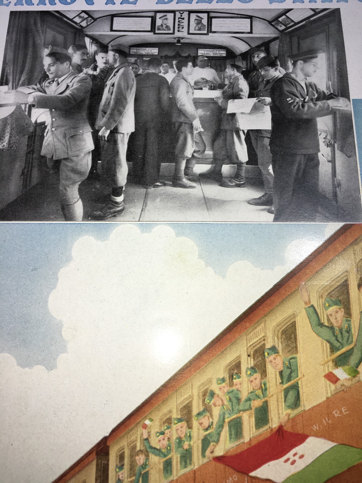Ferrovie Dello Stato: Carrozze Ristoro E Tradotte Militari, 1942