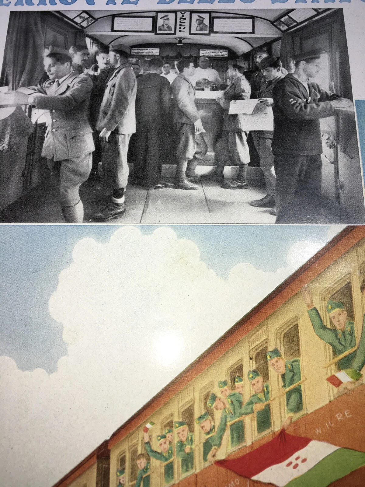 Ferrovie dello Stato: Carrozze Ristoro e Tradotte Militari, 1942