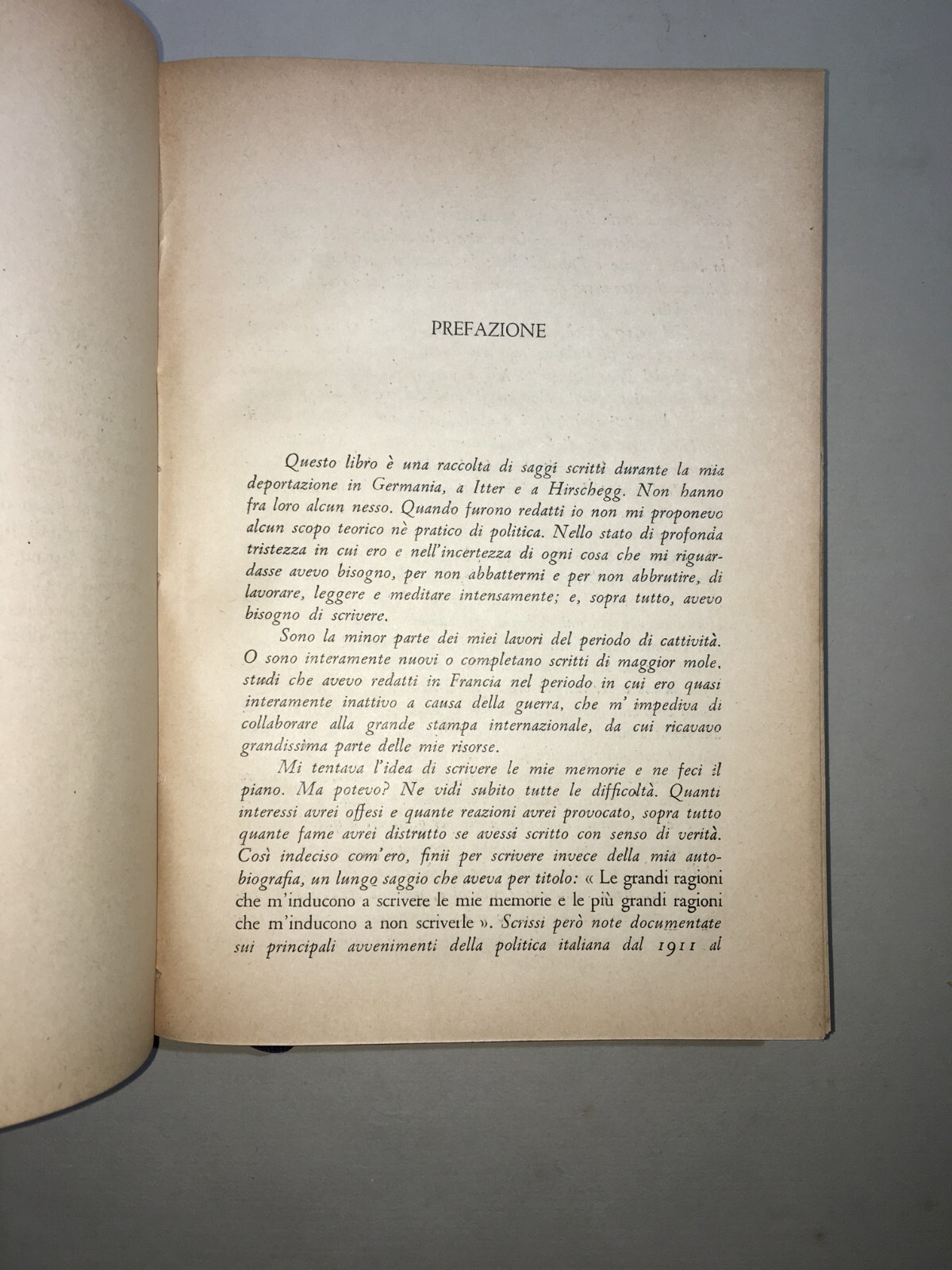 Meditazioni Dall'Esilio Di Francesco Nitti