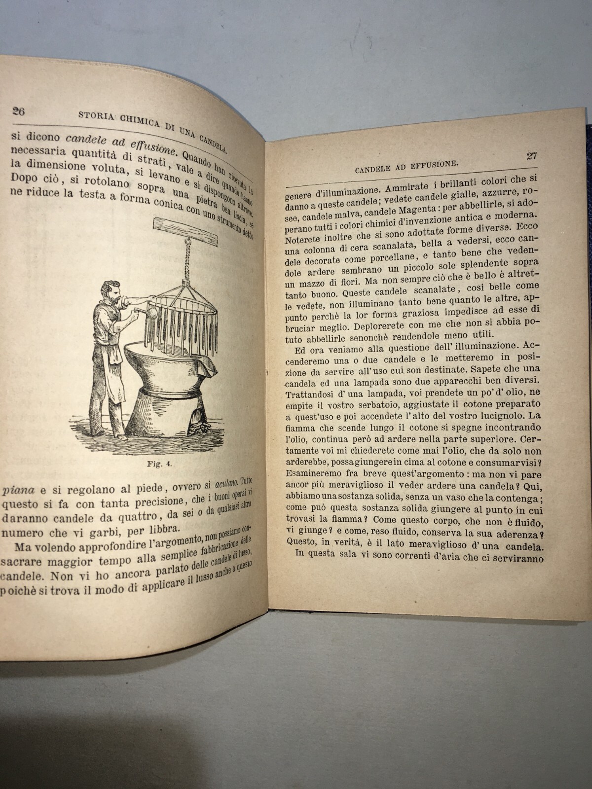 Scienze, Fisica, Chimica: Faraday, Antica Edizione "Storia Chimica Di Una Candela"   1872