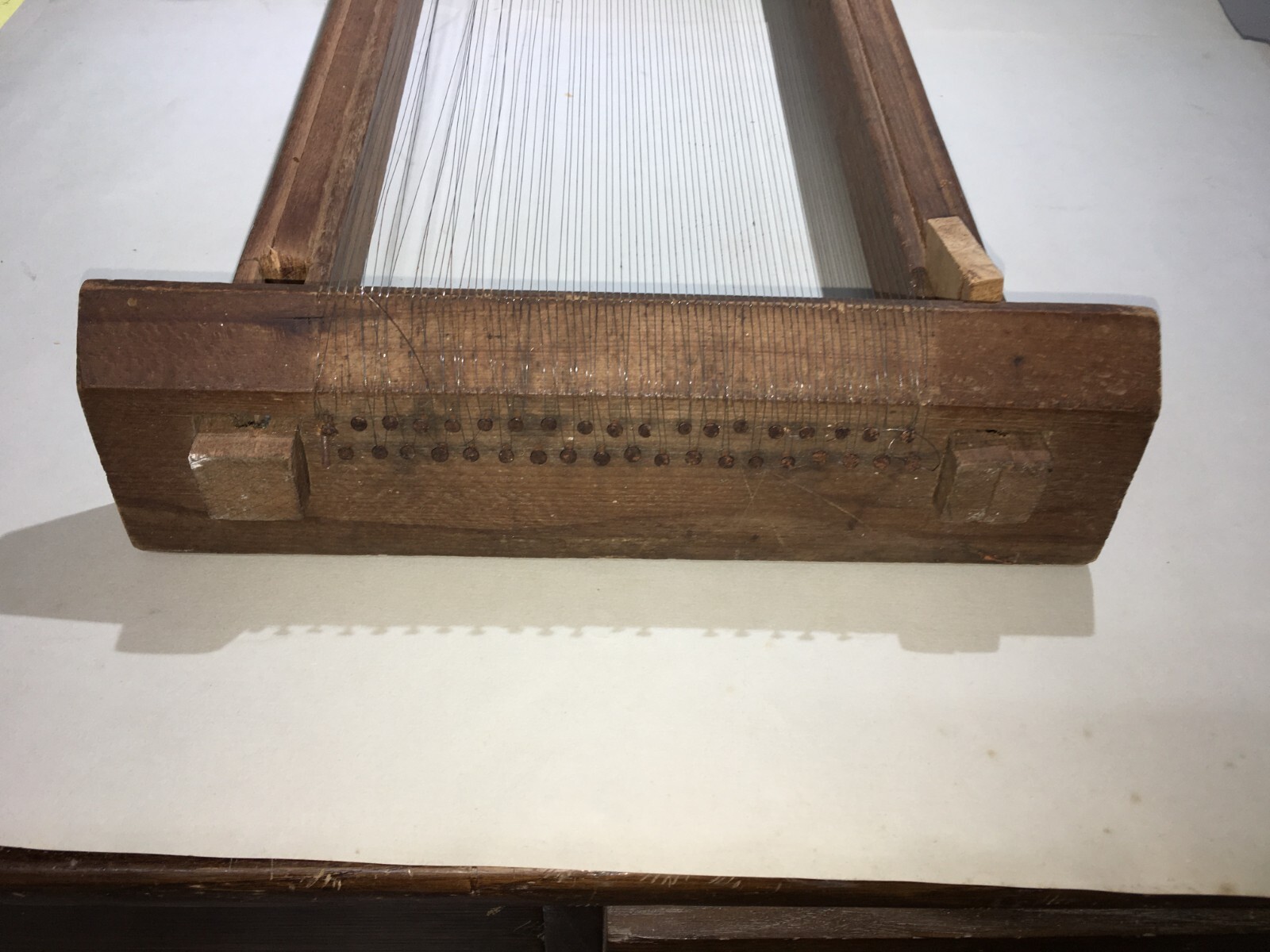 Chitarra Per Pasta In Legno, Artigianato d'Epoca E Folklore