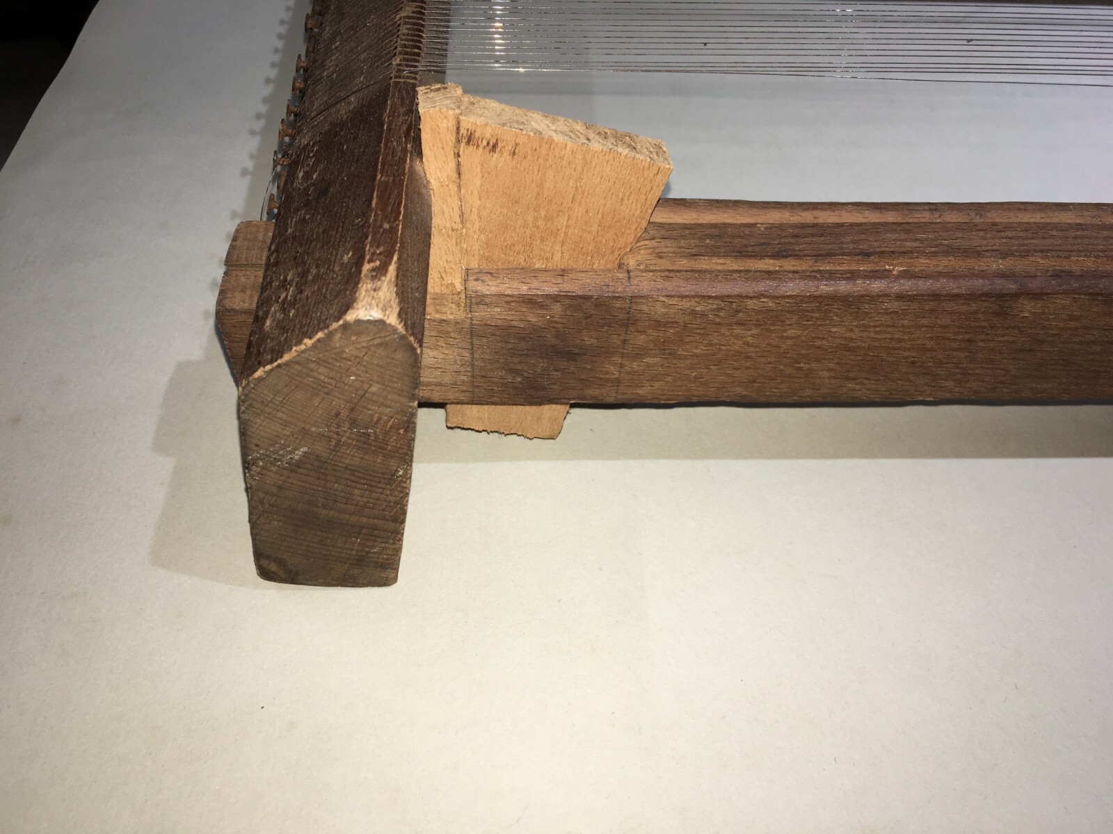 Chitarra Per Pasta In Legno, Artigianato d'Epoca E Folklore