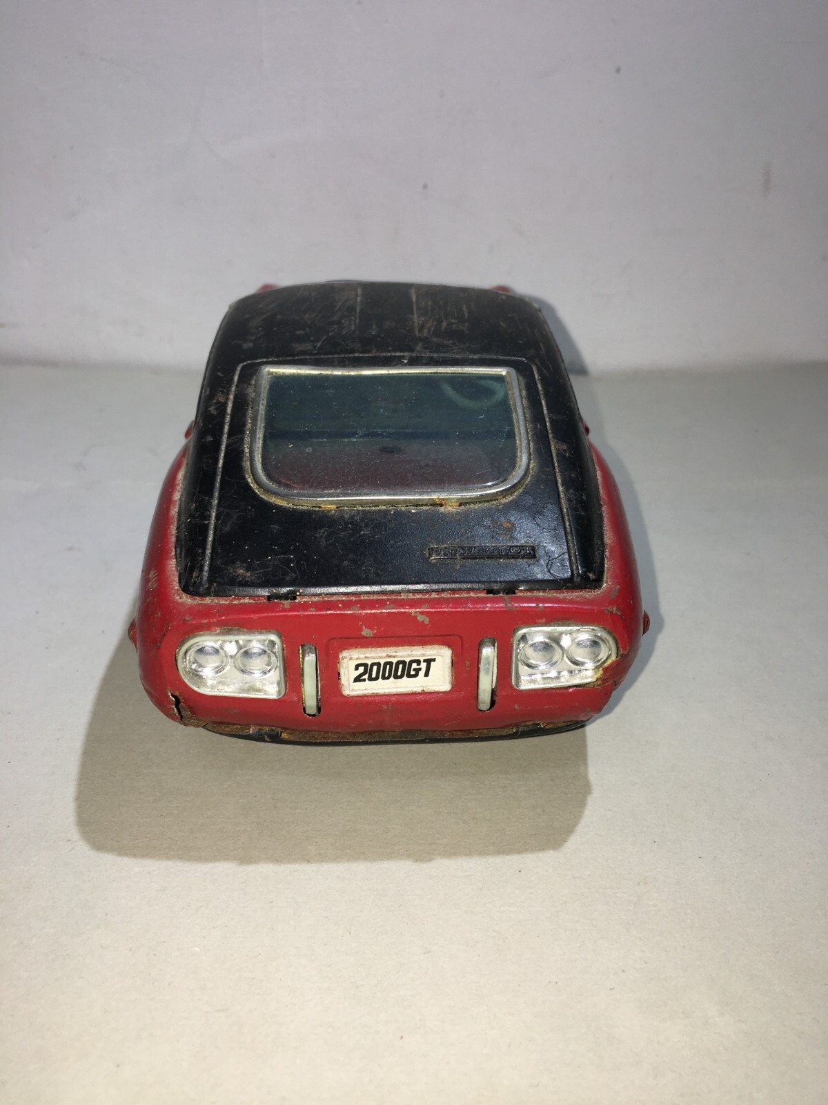 Toyota 2000 GT Rossa, Modellino d'Auto Sportiva Da Collezione