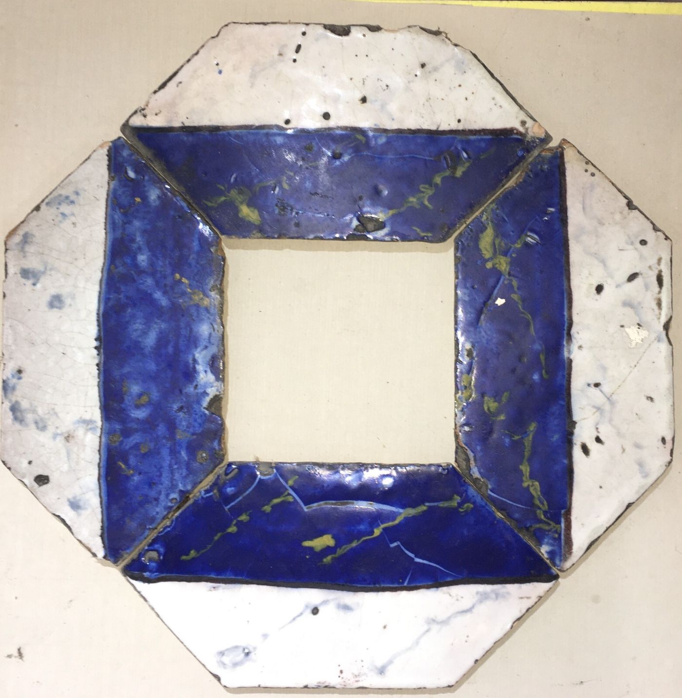 Ceramiche Da Collezione: Antiche Mattonelle Riggiole Napoletane Maurino Esagonali