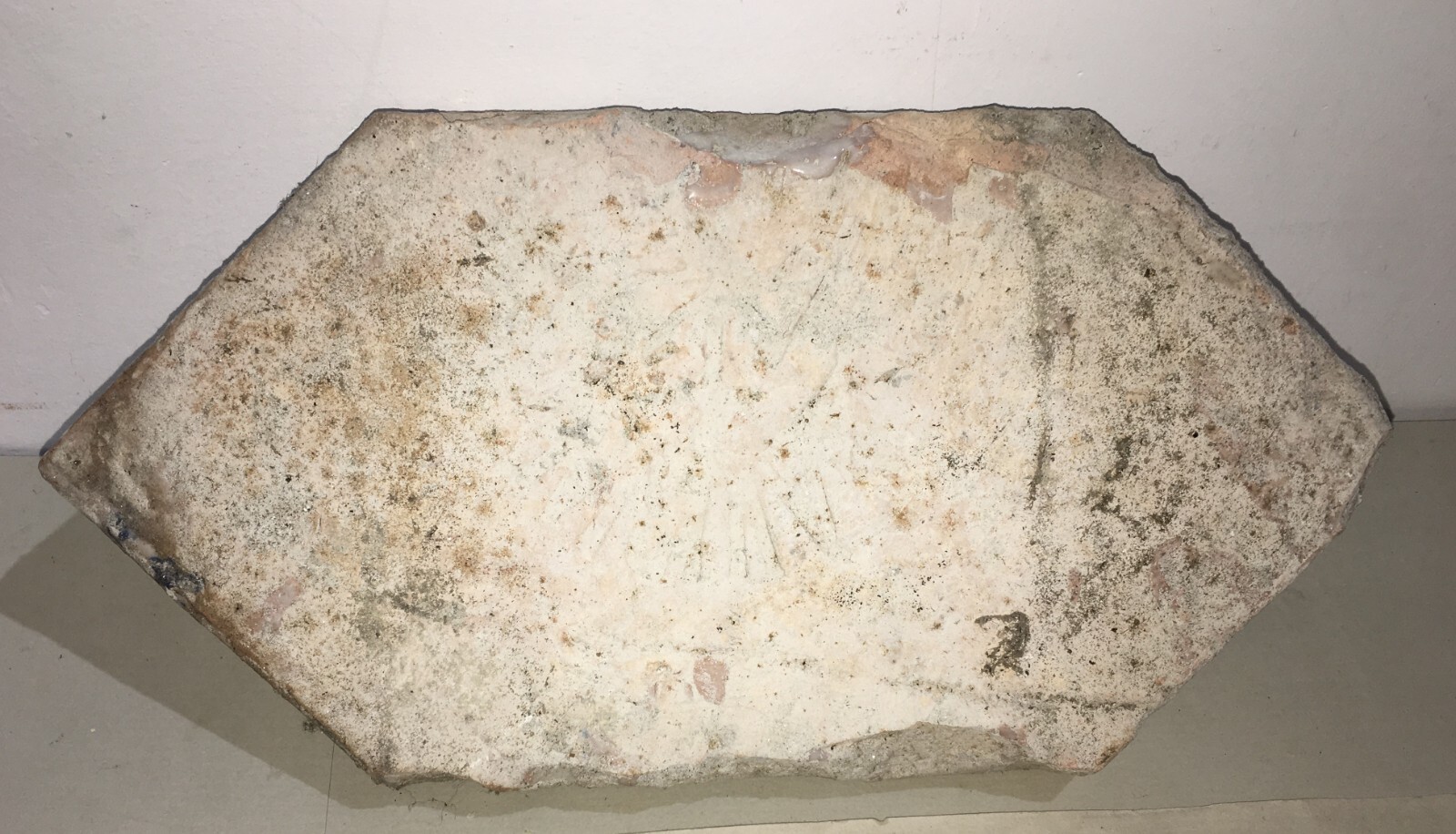 Ceramiche Da Collezione: Antiche Mattonelle Riggiole Napoletane Maurino Esagonali