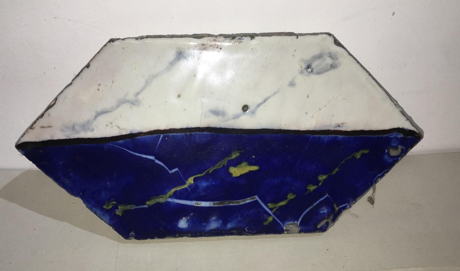 Ceramiche Da Collezione: Antiche Mattonelle Riggiole Napoletane Maurino Esagonali