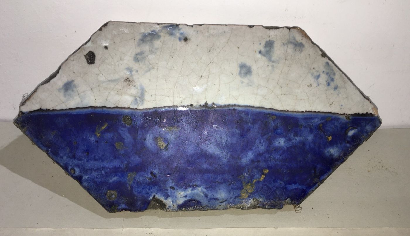 Ceramiche Da Collezione: Antiche Mattonelle Riggiole Napoletane Maurino Esagonali