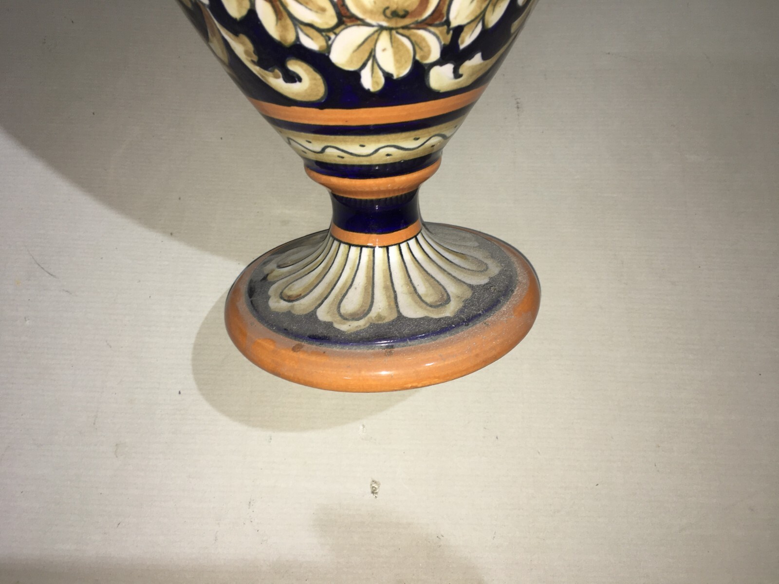 Ceramica Decorativa: Anfora Con Paesaggio E Angeli, Barraud Messeri (Bmc), Sesto Fiorentino