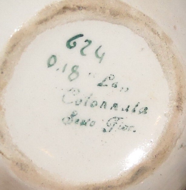 Artistica Ceramica: Art Déco, Decoro Aerografato, Futurismo, Colonnata, Toscana