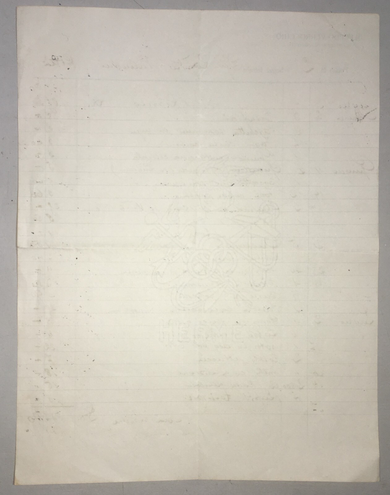 Abruzzo   Castellammare Adriatico   Pescara   Antica Carta Intestata   Verrocchio   Zopito