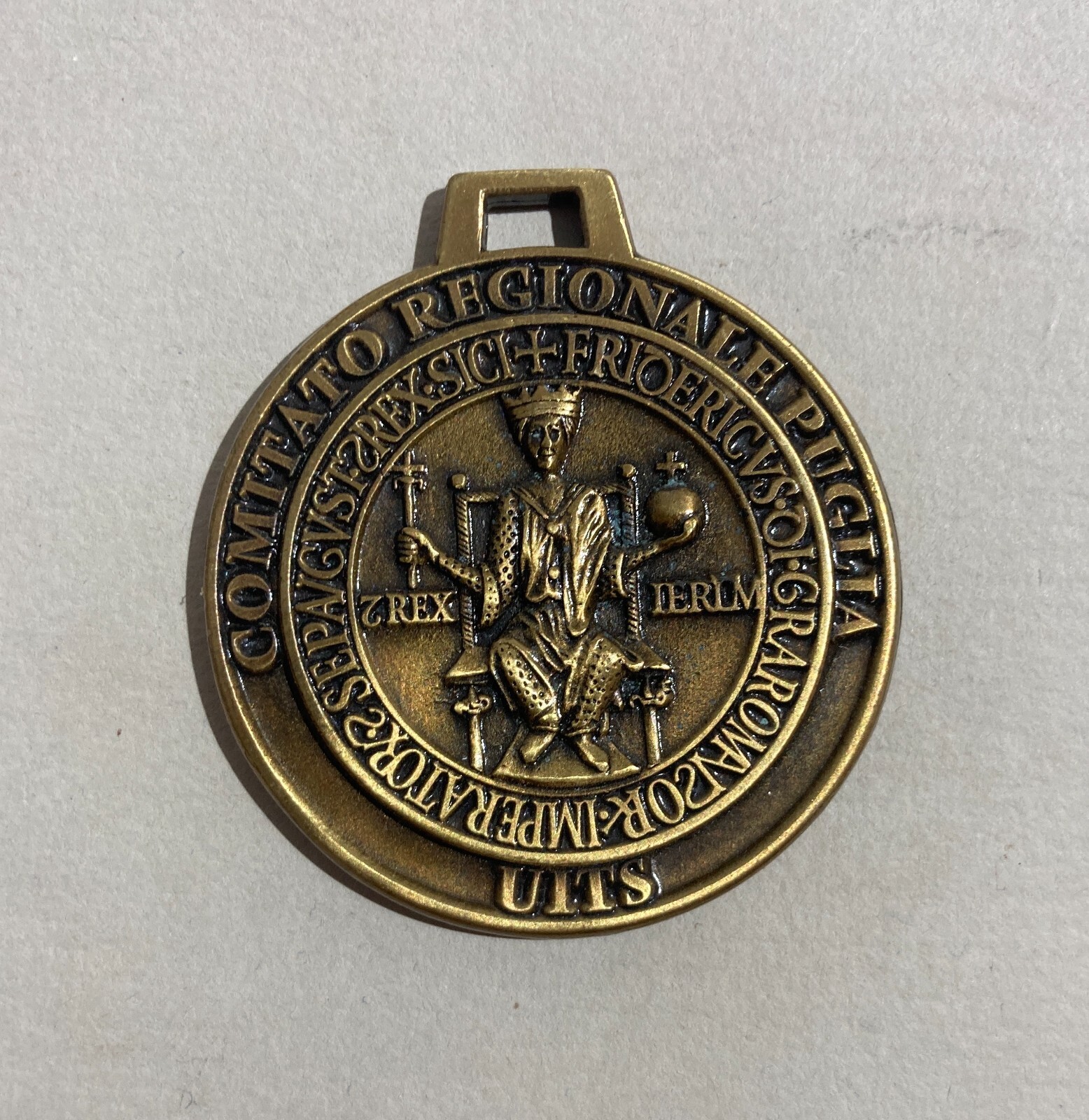 Puglia, Comitato Regionale, Federico II, Medaglia Decorativa UITS